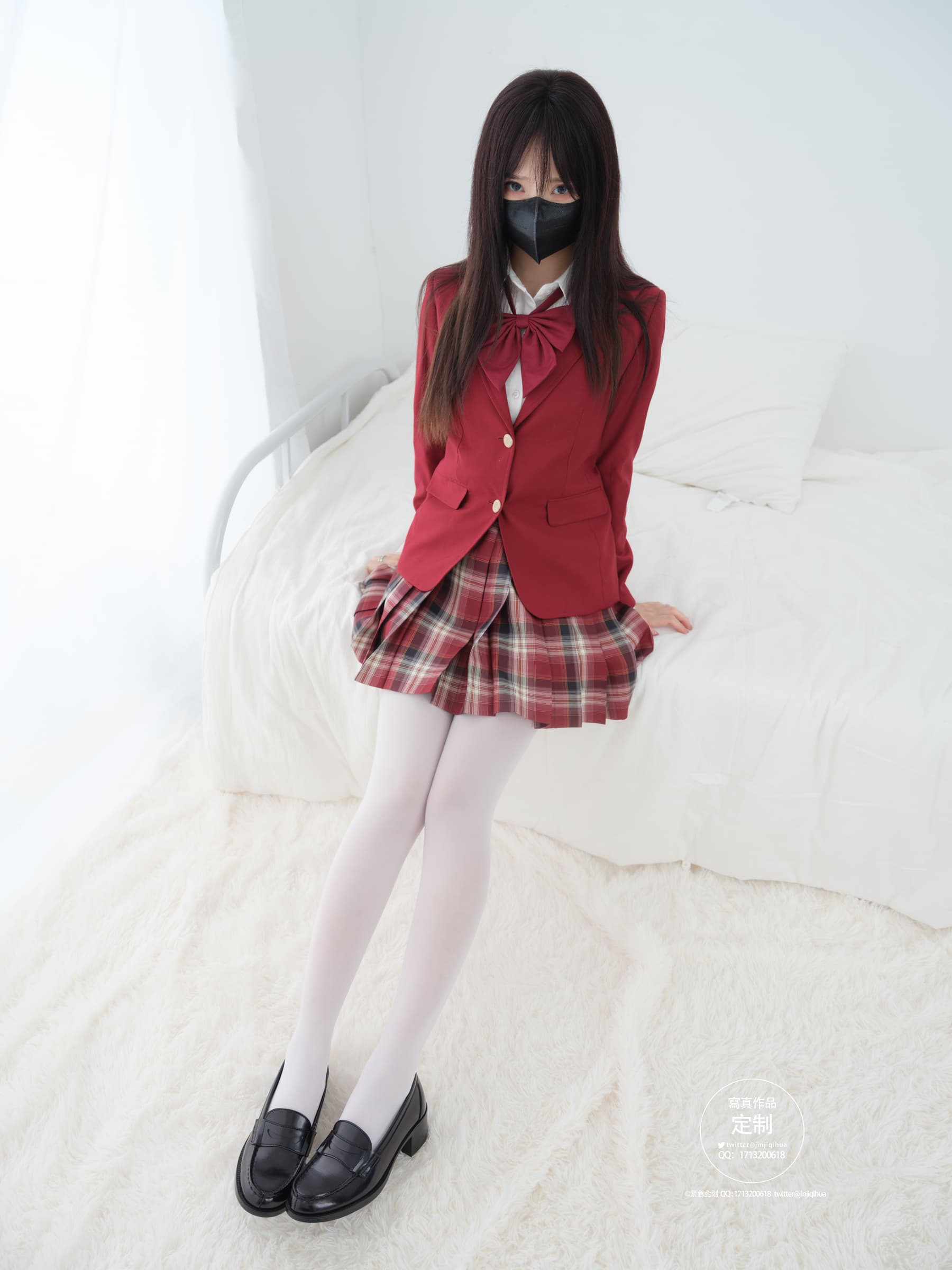 EX016 见希w 白丝制服 – [紧急企划] - 喵图录