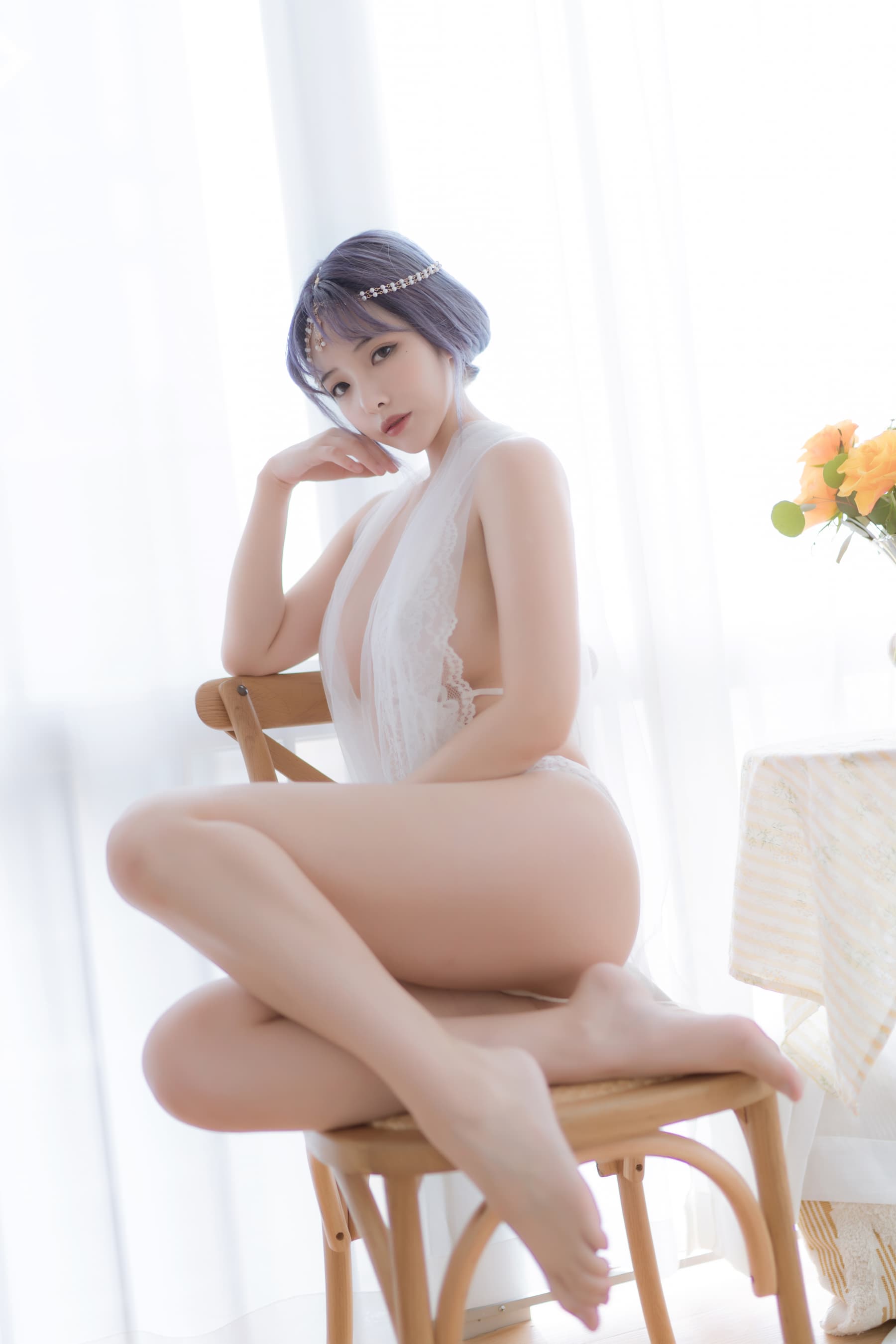 NO.084白色希腊 – [雯妹不讲道理] - 喵图录
