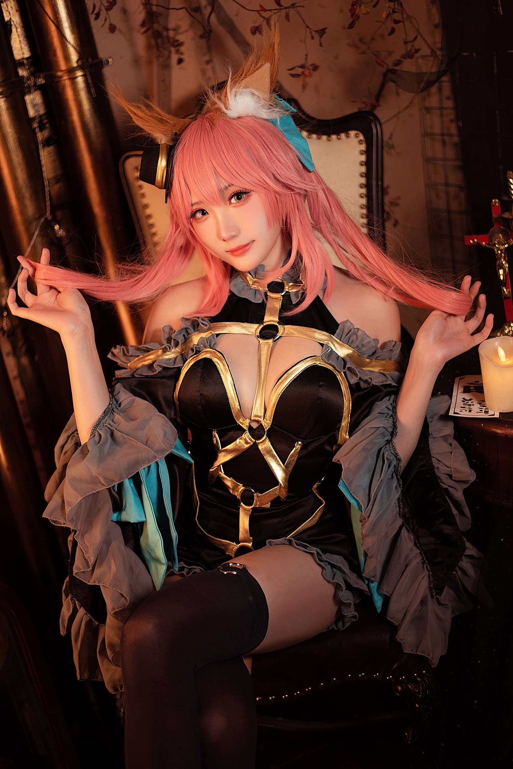 NO.052 玉藻前漆黑魔术服 – [瓜希酱] - 喵图录