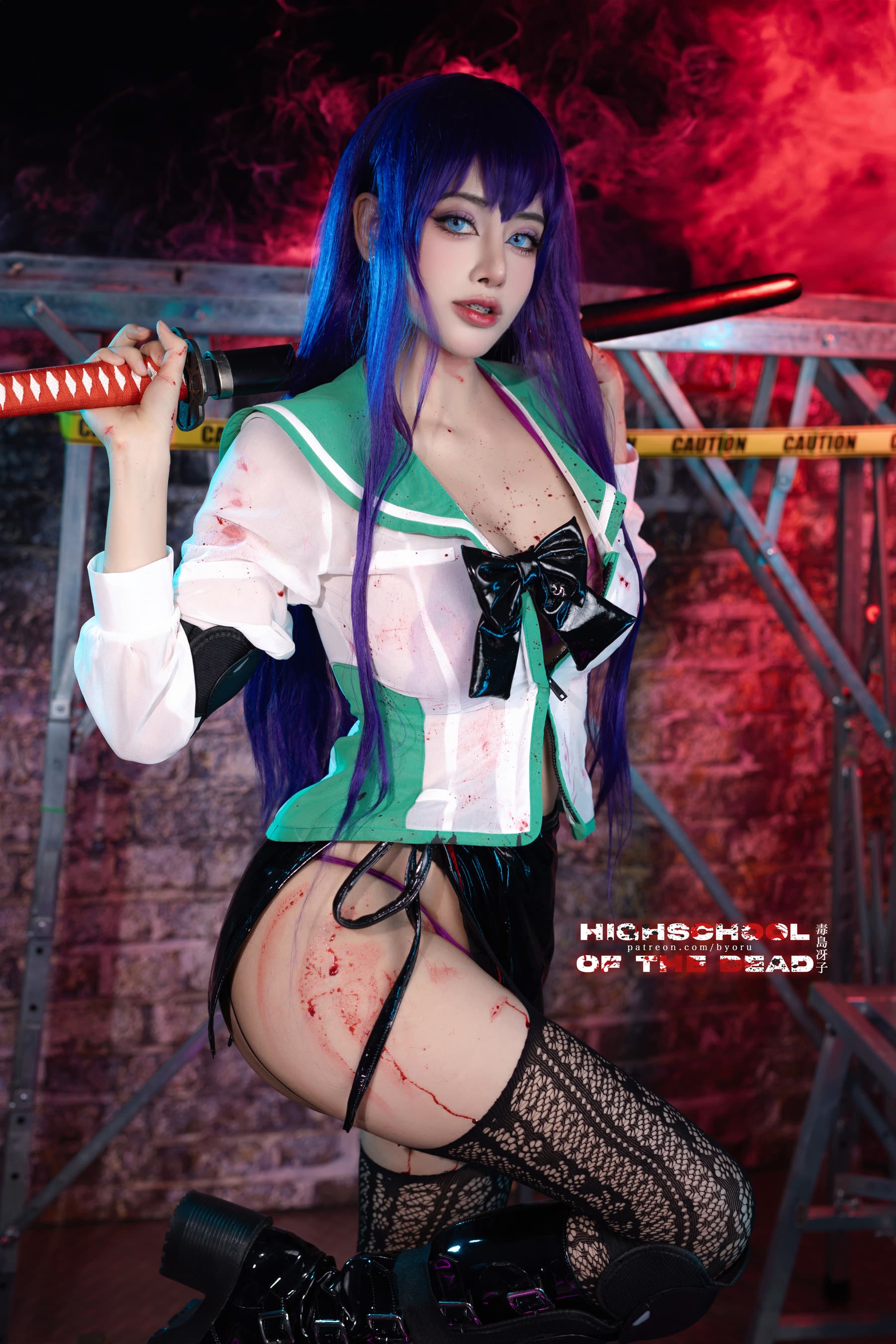 NO.180 Saeko Busujima – [Byoru] - 喵图录