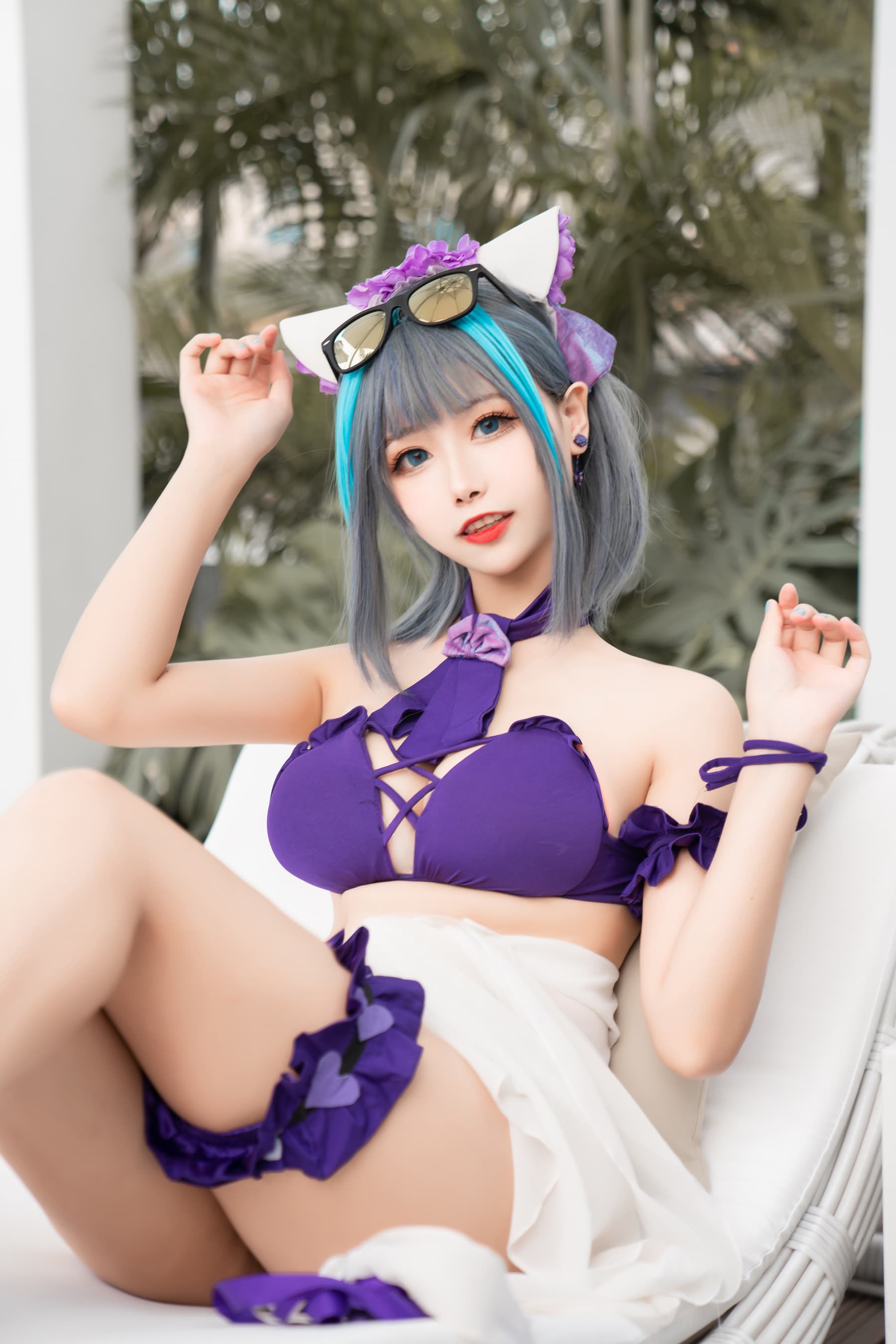 NO.018 柴郡水着 – [Momoko葵葵] - 喵图录