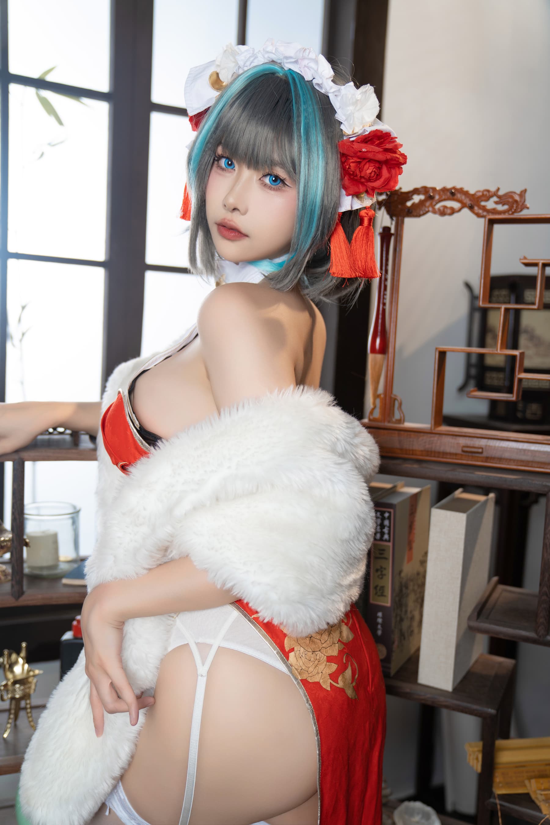 NO.031 柴郡本 旗袍 – [Momoko葵葵] - 喵图录