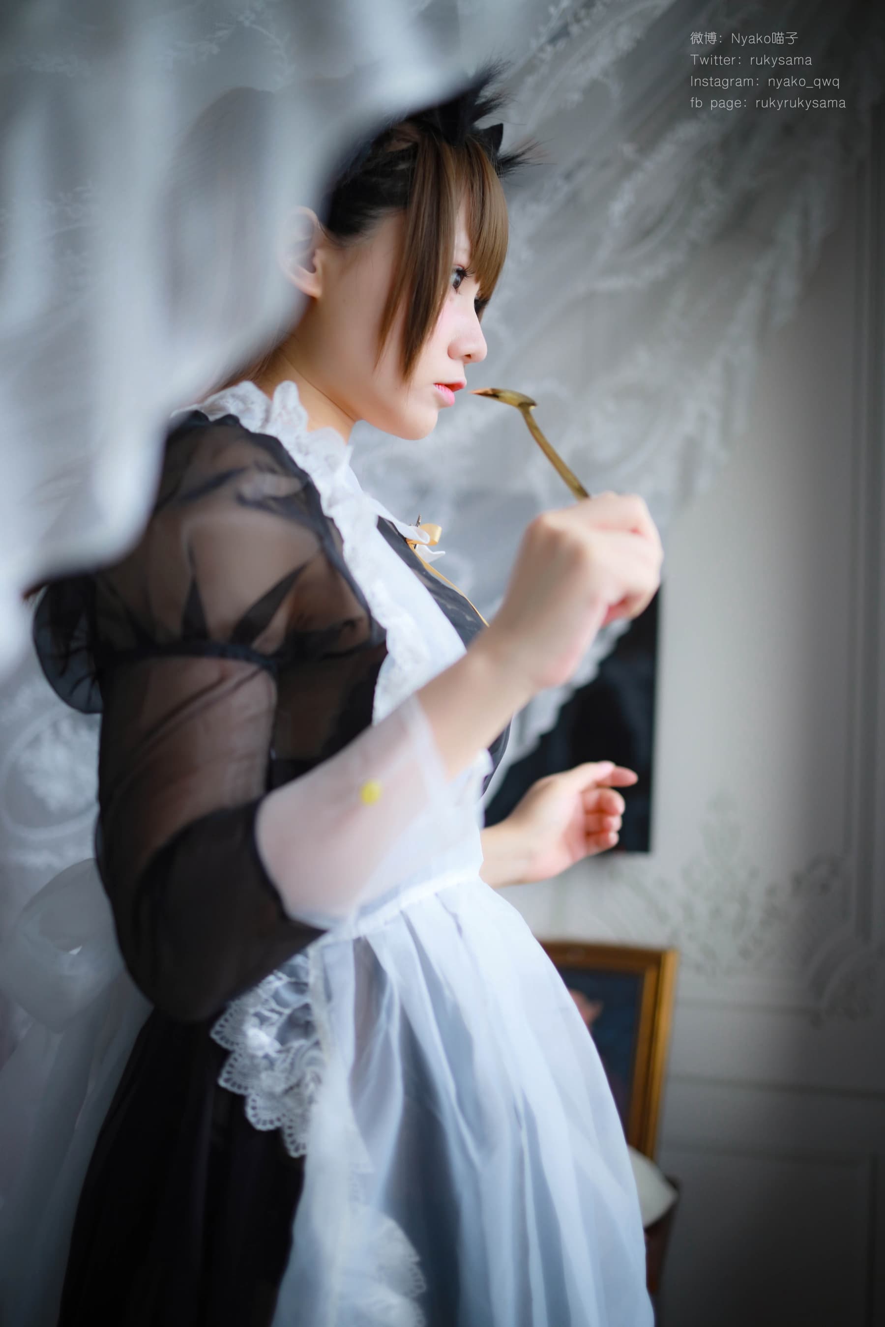 NO.023 透明女仆 – [Nyako喵子] - 喵图录