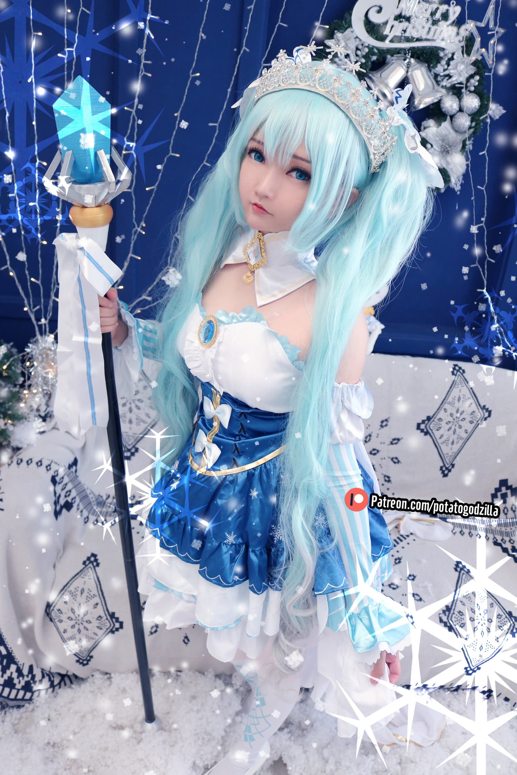 NO.026 Snow Miku – [Potato Godzilla] - 喵图录