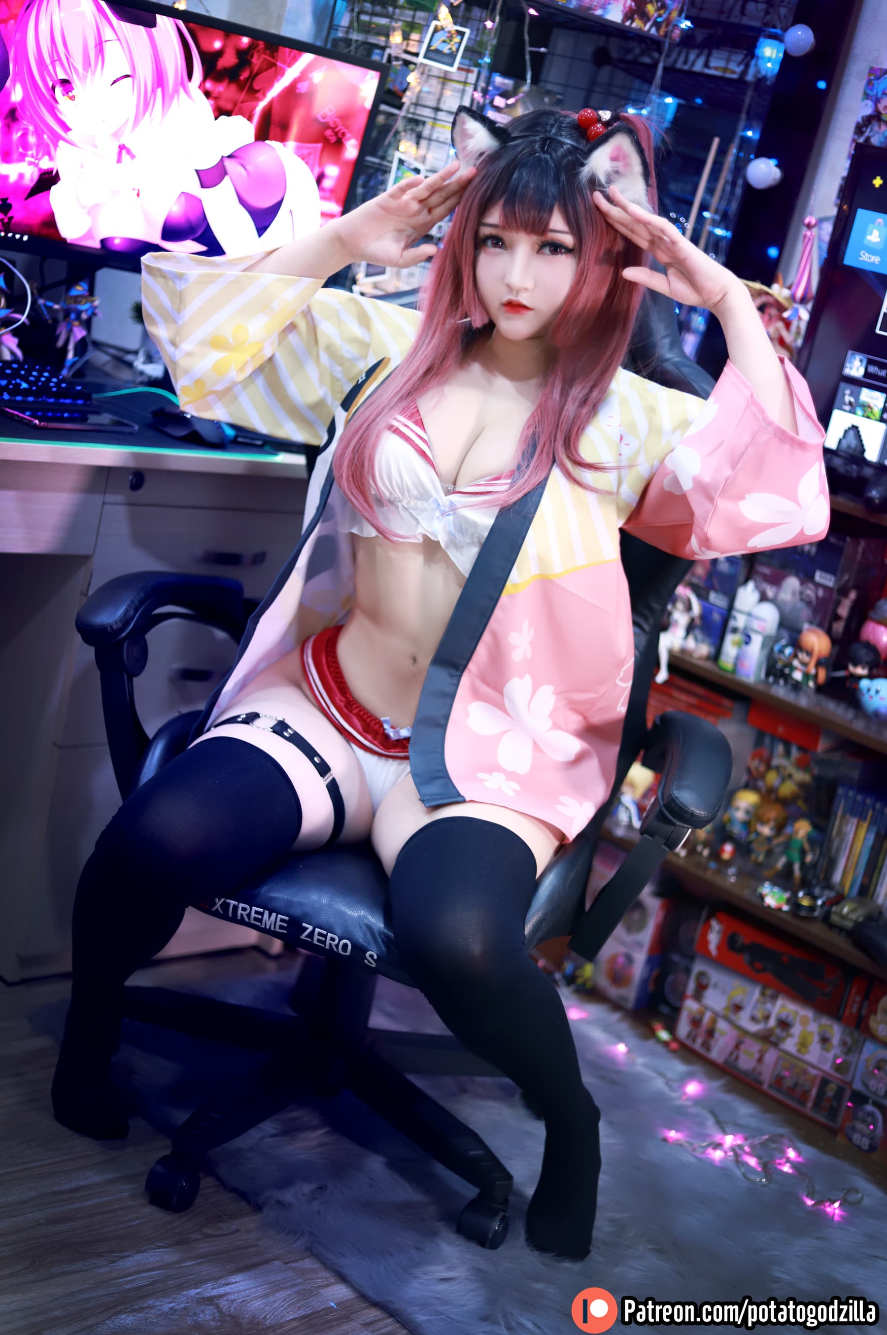 NO.051 Popo Weeb Lewd Girl – [Potato Godzilla] - 喵图录