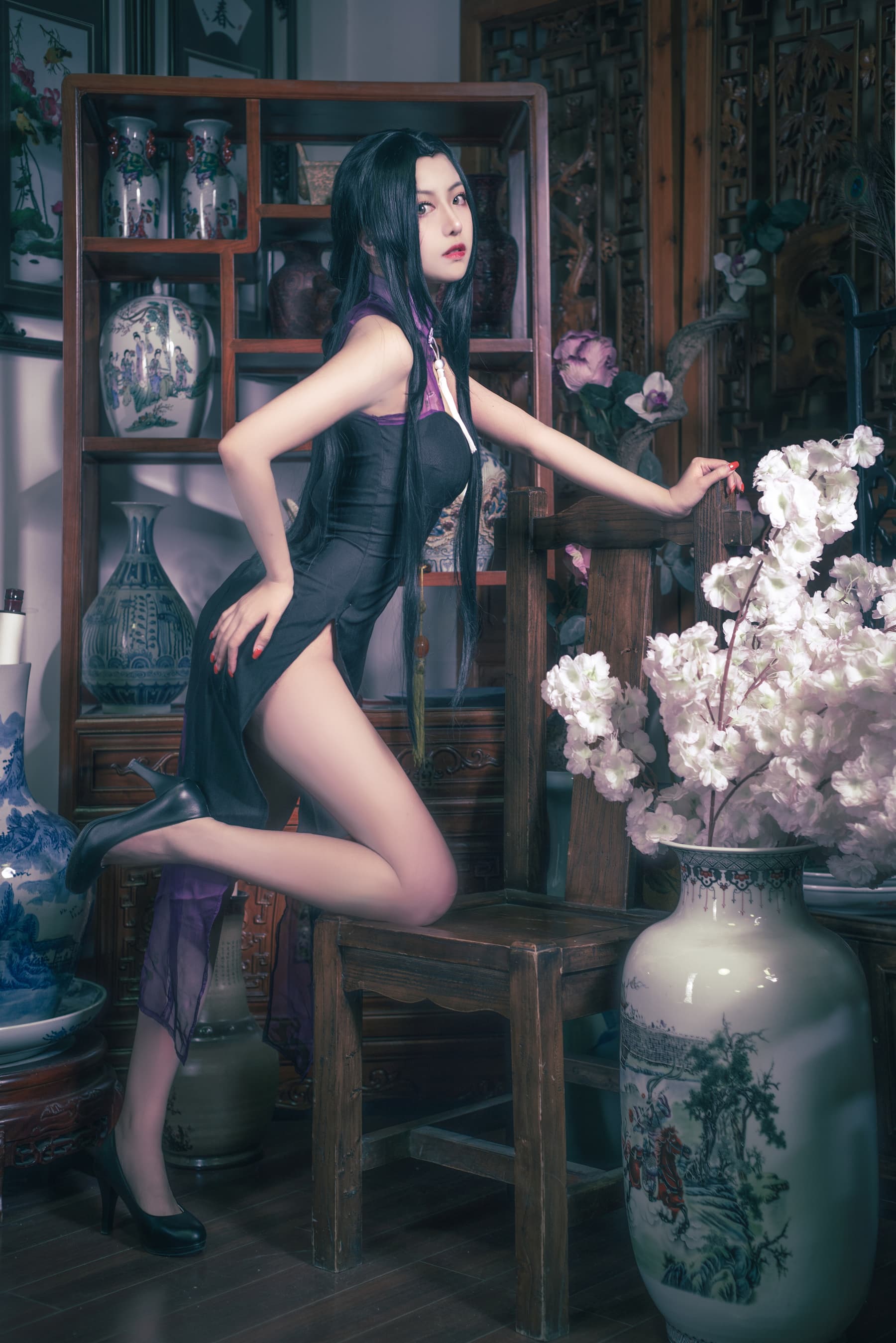 NO.039 万花旗袍 – [Shika小鹿鹿] - 喵图录