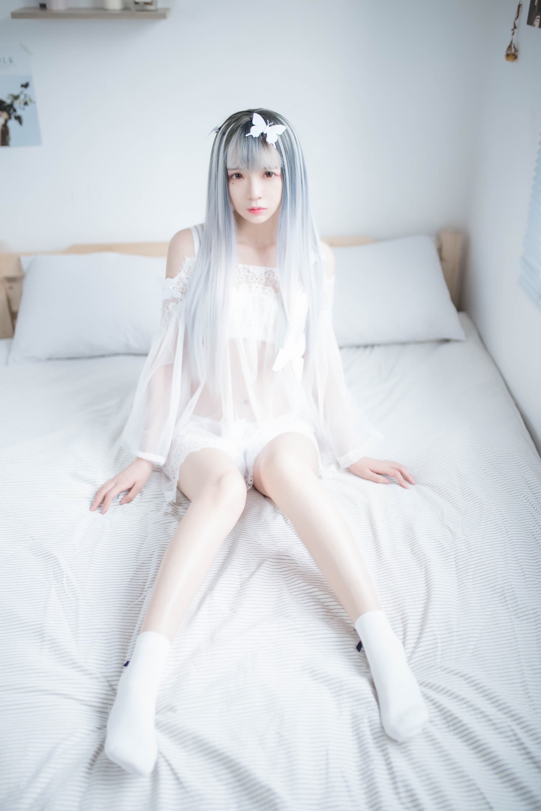 NO.003 白纱原版套图 – [疯猫ss] - 喵图录
