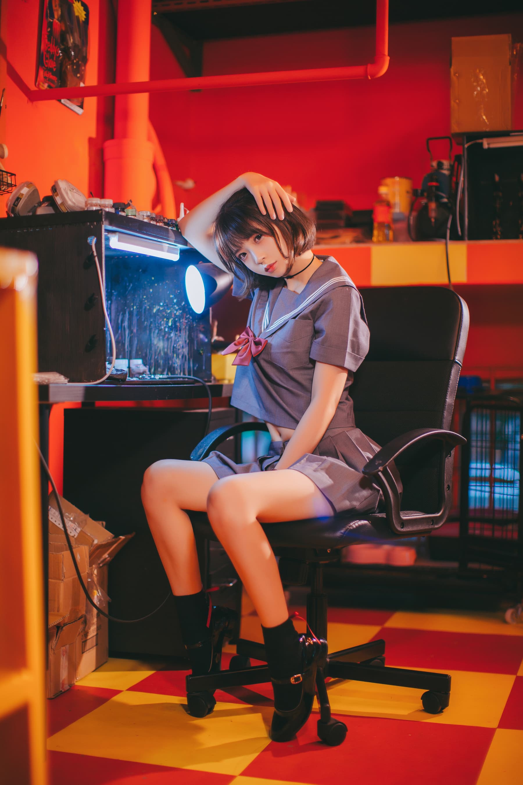 NO.004 被囚禁的少女 – [疯猫ss] - 喵图录