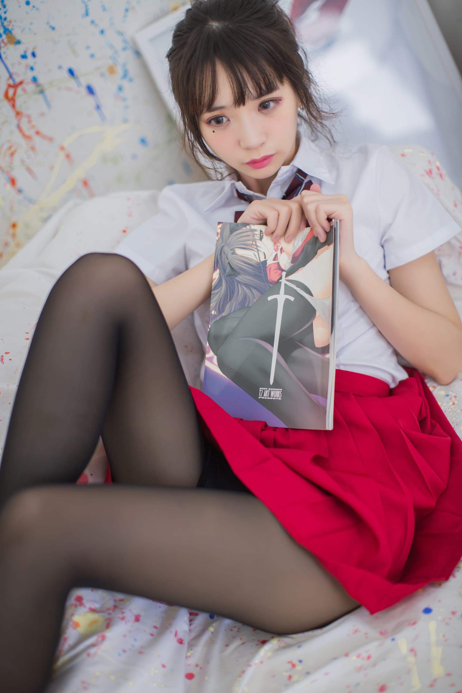 NO.021 画室jk – [疯猫ss] - 喵图录