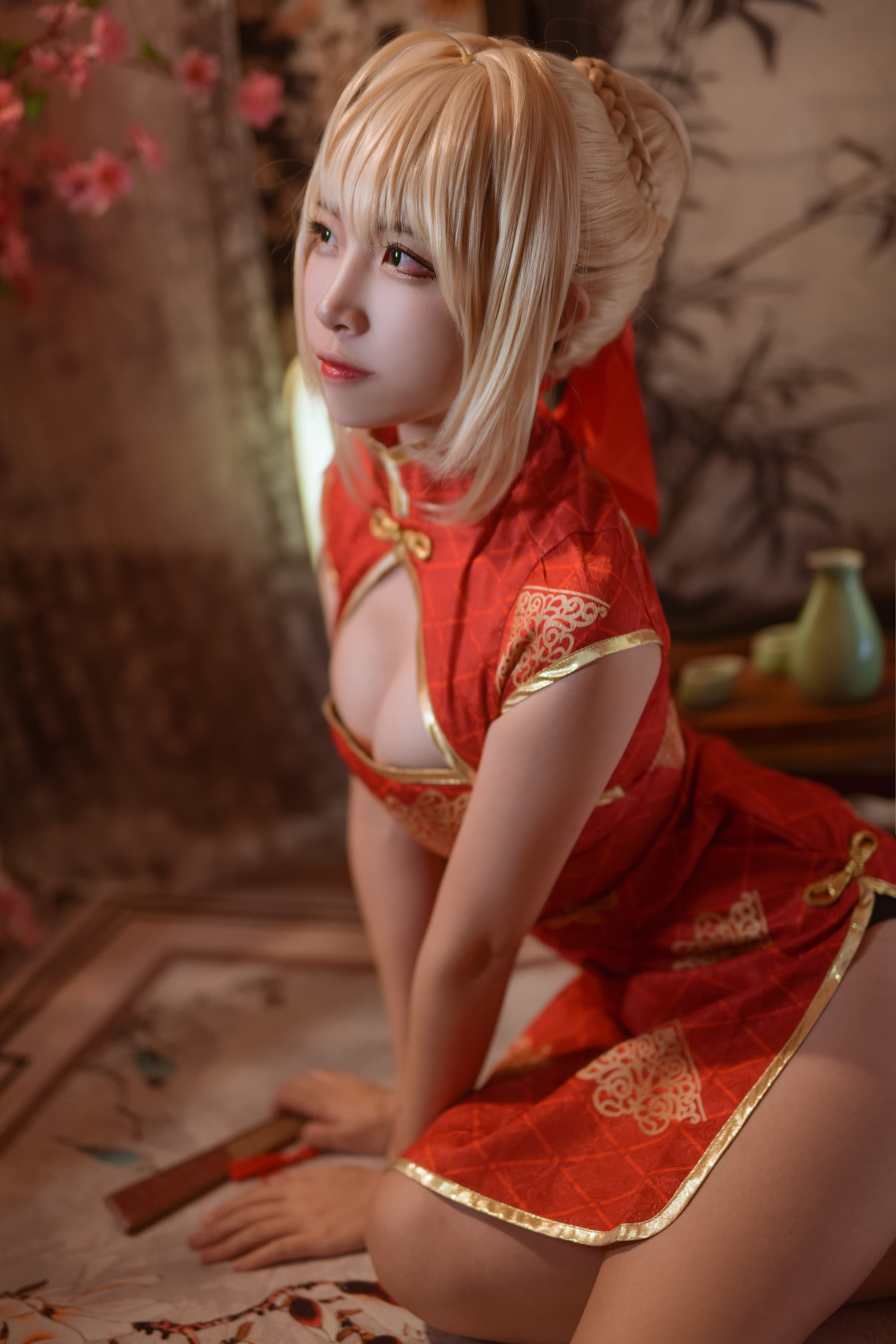 NO.042 旗袍本 fate尼禄旗袍 – [二佐Nisa] - 喵图录