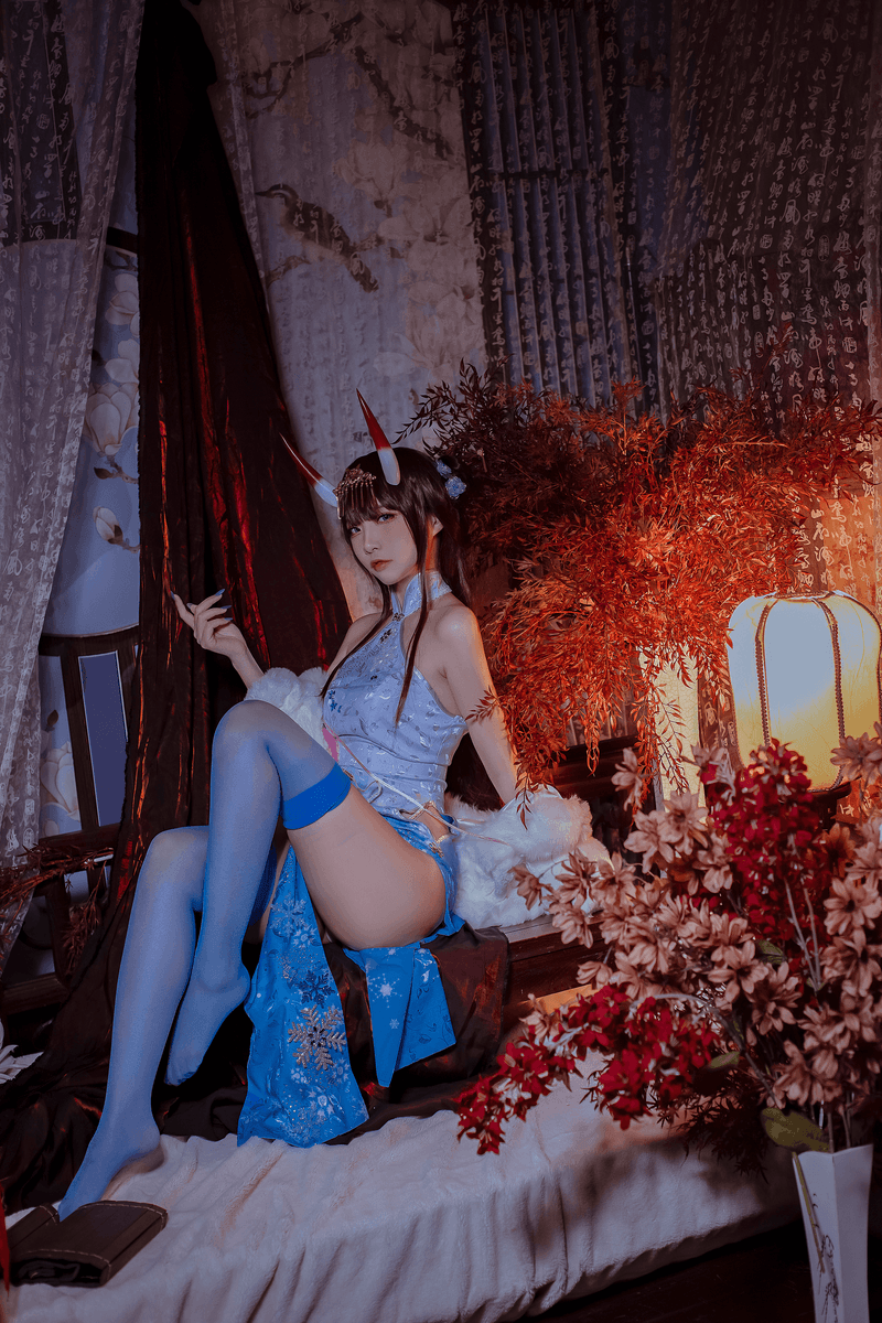NO.109 碧蓝航线 能代旗袍 – [二佐Nisa] - 喵图录