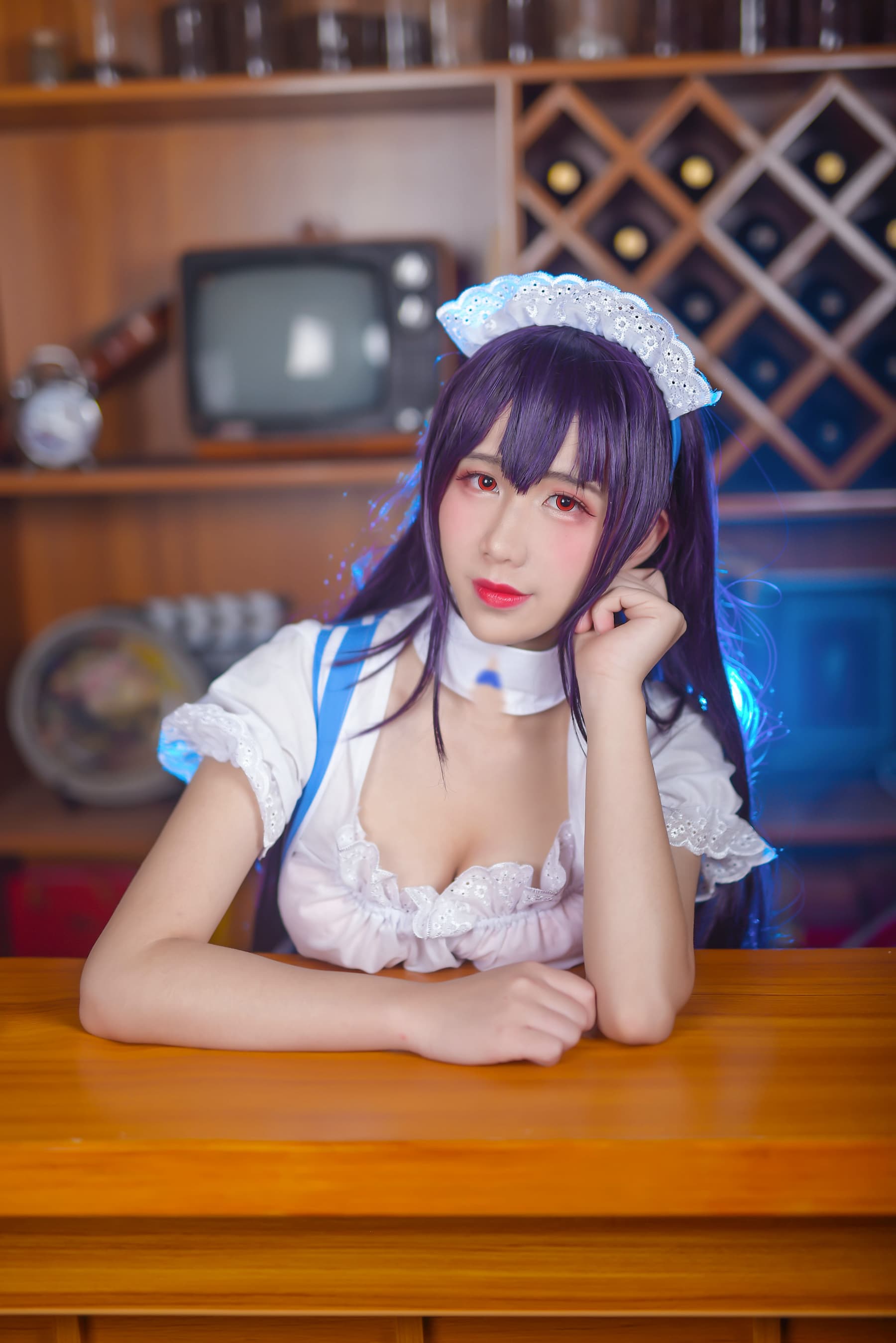 NO.012 女仆学姐 – [九曲Jean] - 喵图录