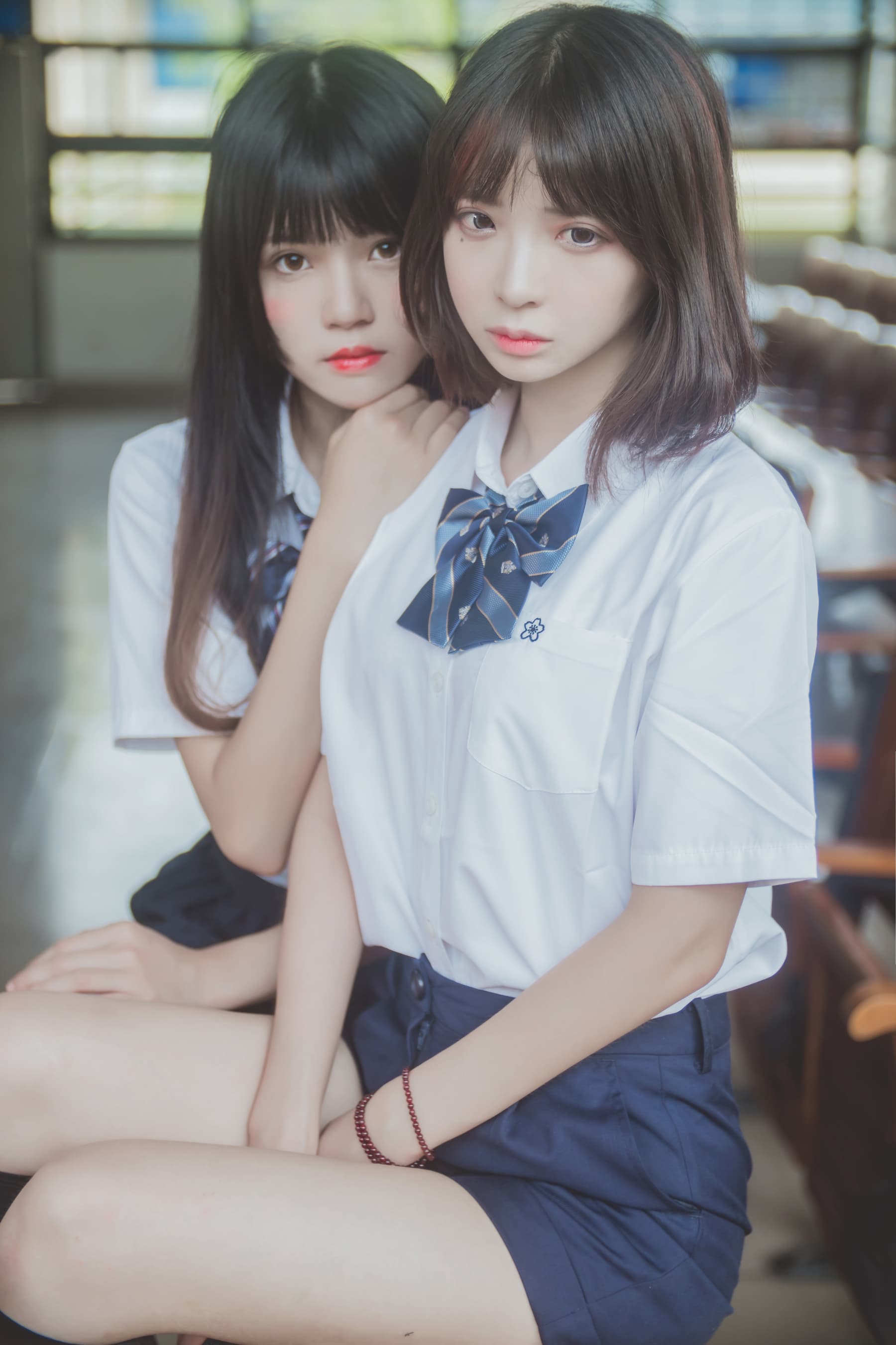 NO.011 &桜桃喵 JK百合1 – [疯猫ss] - 喵图录