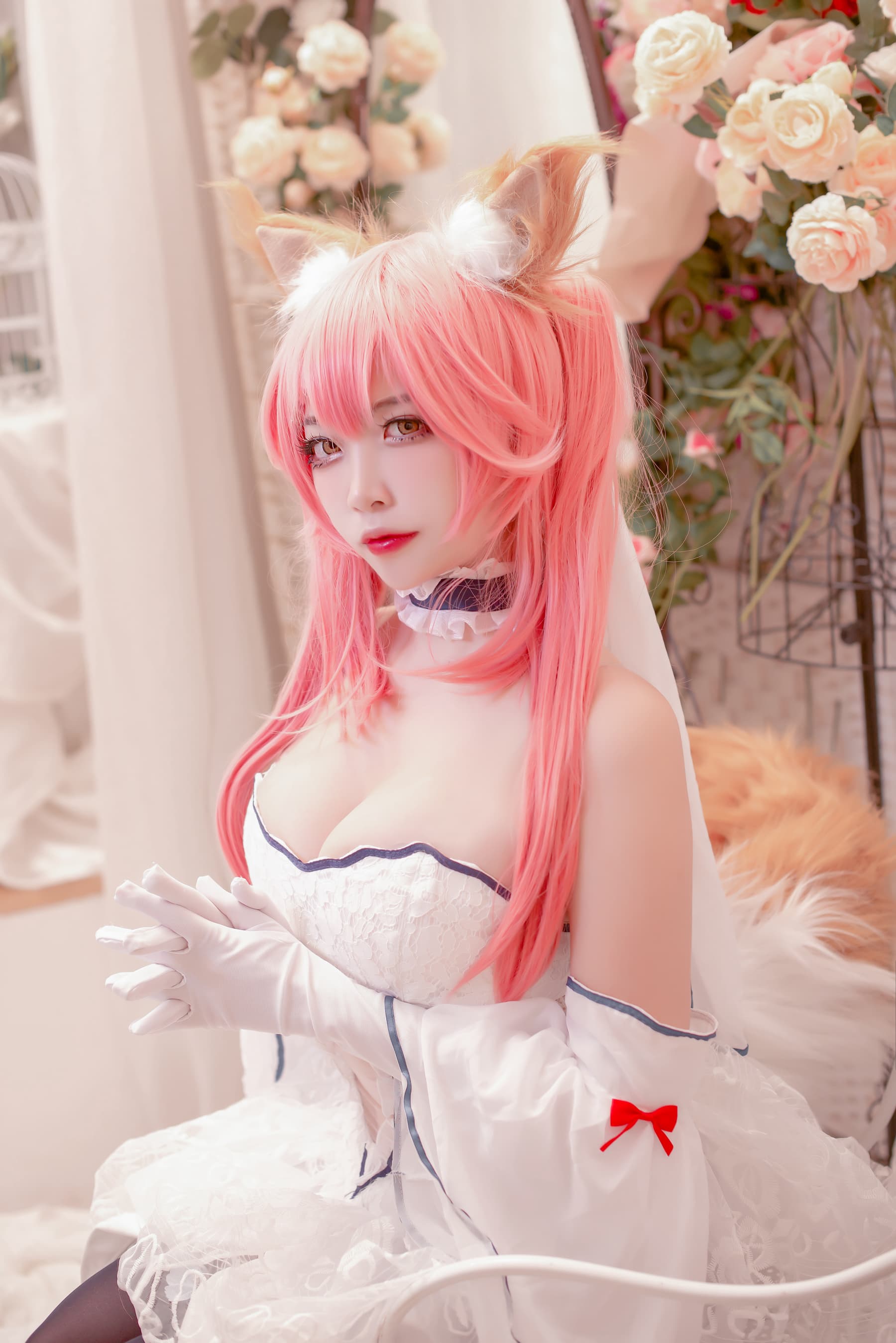 NO.129 fate玉藻前婚纱 – [二佐Nisa] - 喵图录