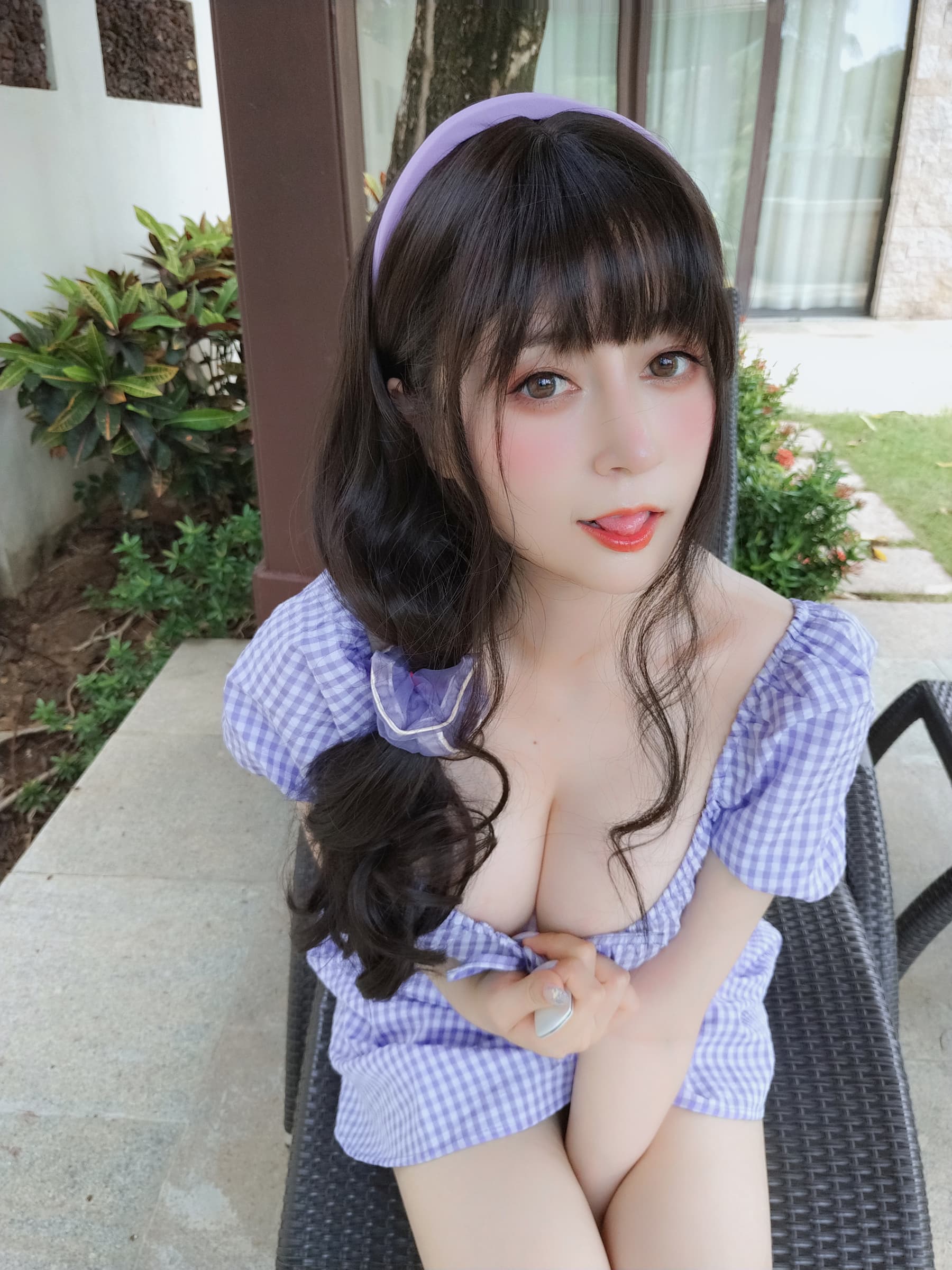 NO.100 夏日的格子连衣裙 – [白银81] - 喵图录