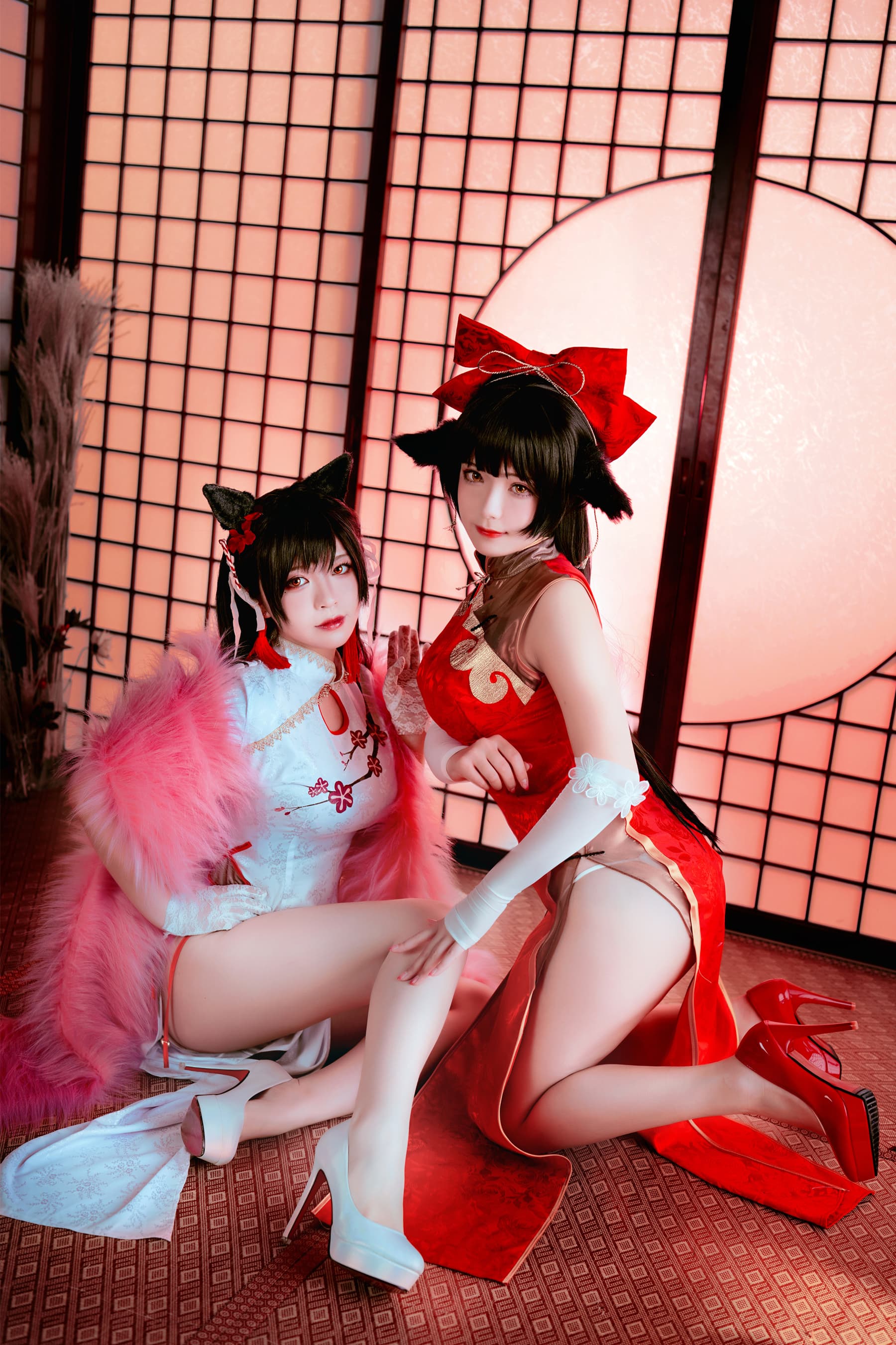 NO.009 &婉Yue 碧蓝航线 愛宕x高雄 – [半半子] - 喵图录