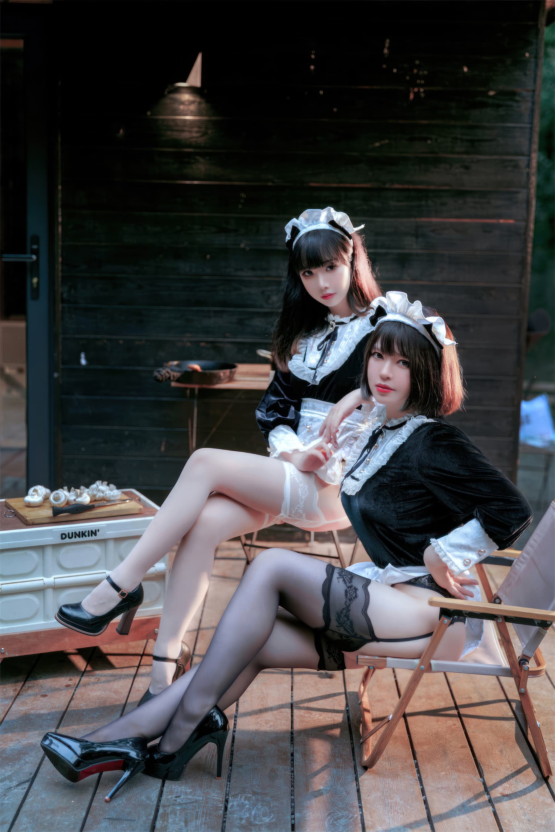 NO.053 &面饼仙儿 Maid姉妹 – [半半子] - 喵图录