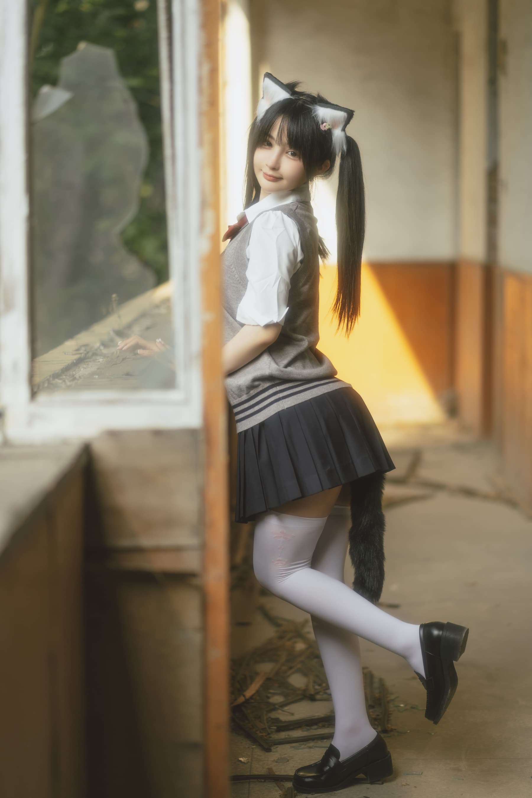 NO.055 废墟jk – [桜井宁宁] - 喵图录