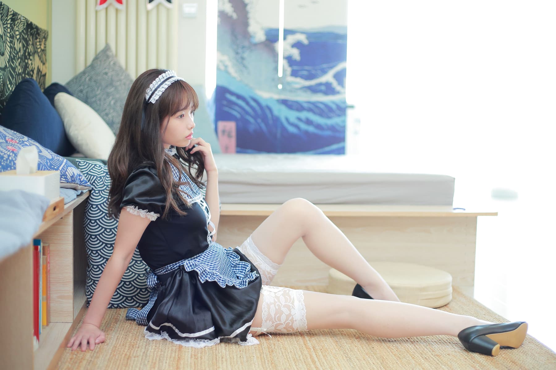 NO.002 女仆写真 – [雯妹不讲道理] - 喵图录
