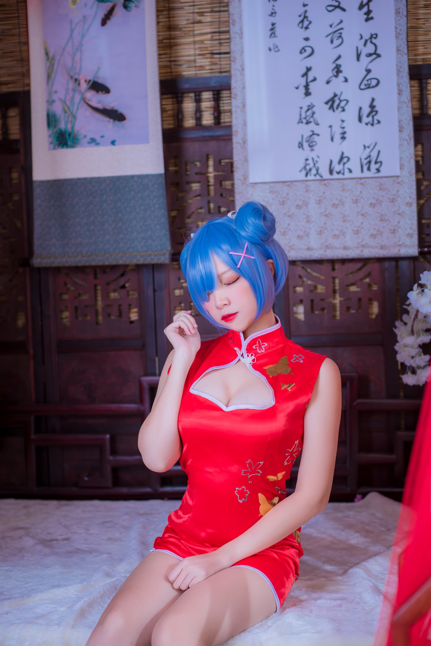 NO.038 蕾姆2号本 蕾姆旗袍 – [二佐Nisa] - 喵图录