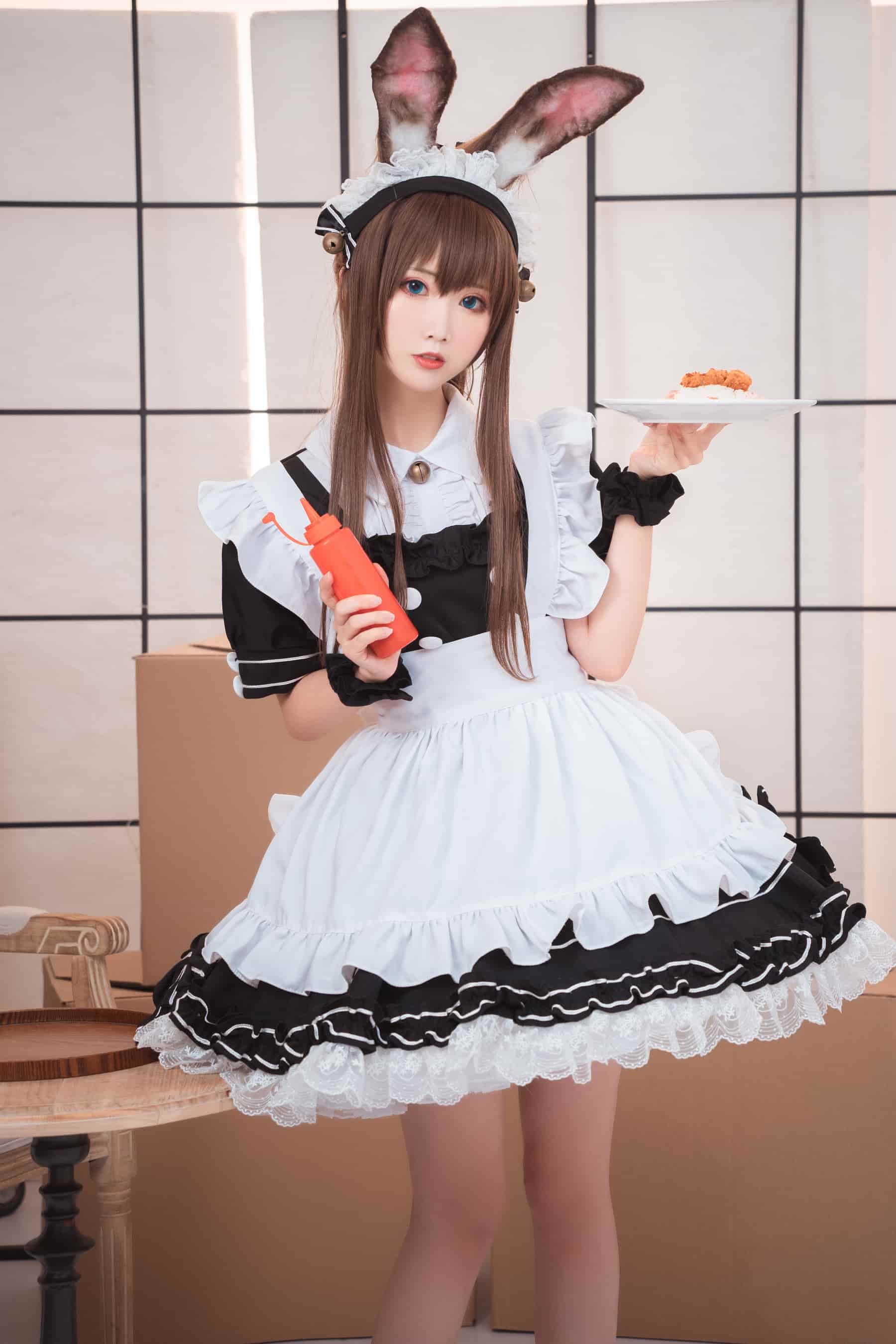 NO.078阿米驴女仆 – [面饼仙儿] - 喵图录
