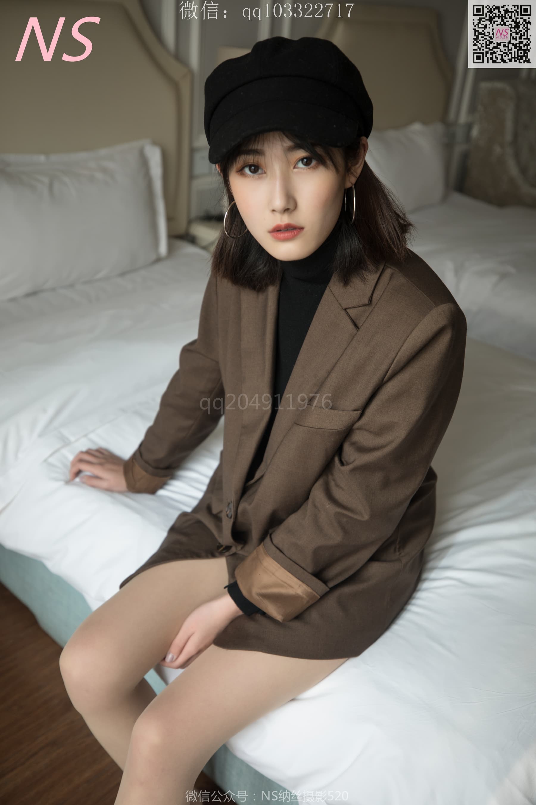 NO.176 小鹿鹿 丝袜的欧美范 – [纳丝摄影] - 喵图录