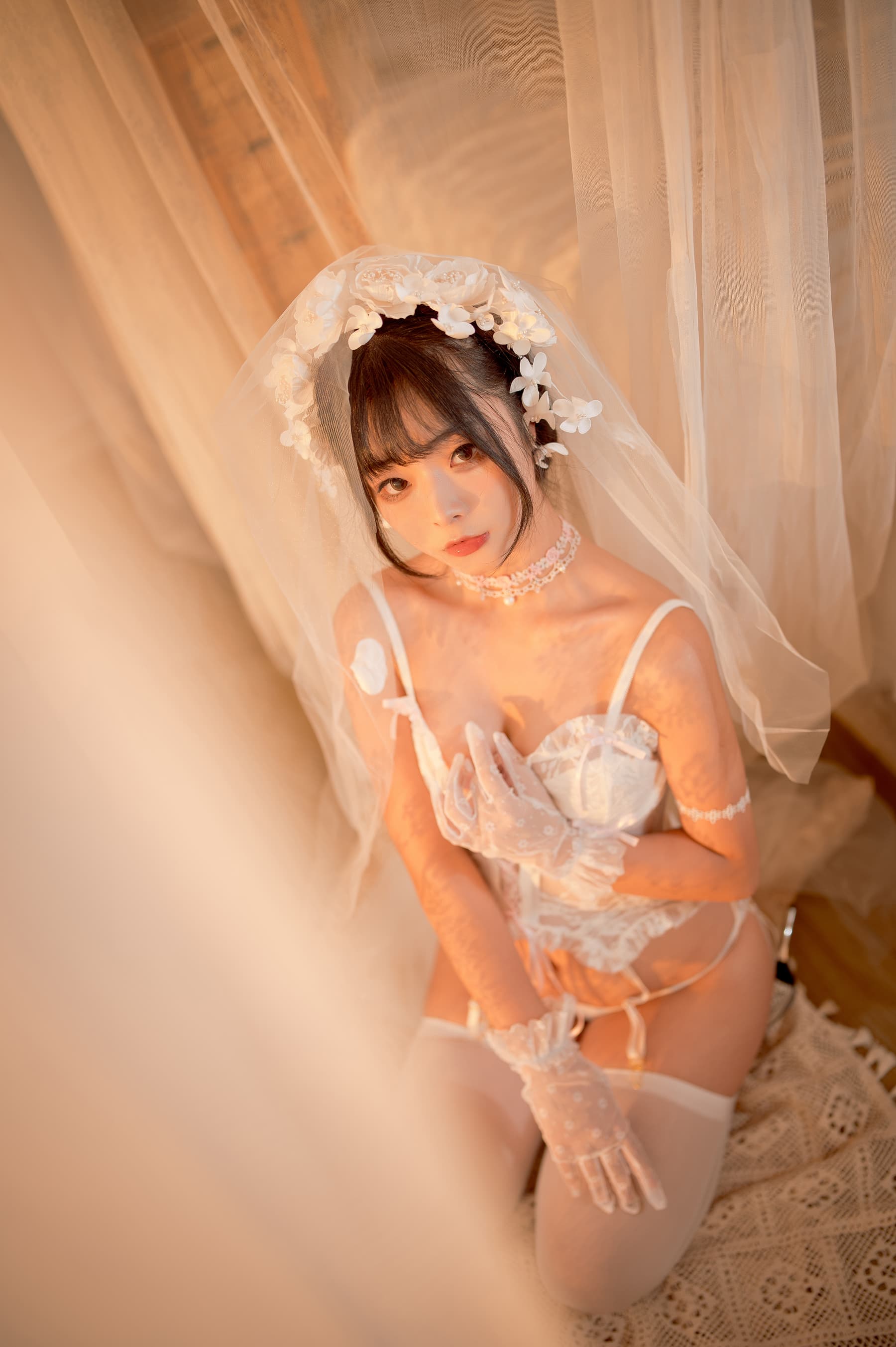 NO.004 纯白花嫁 – [yuuhui玉汇] - 喵图录