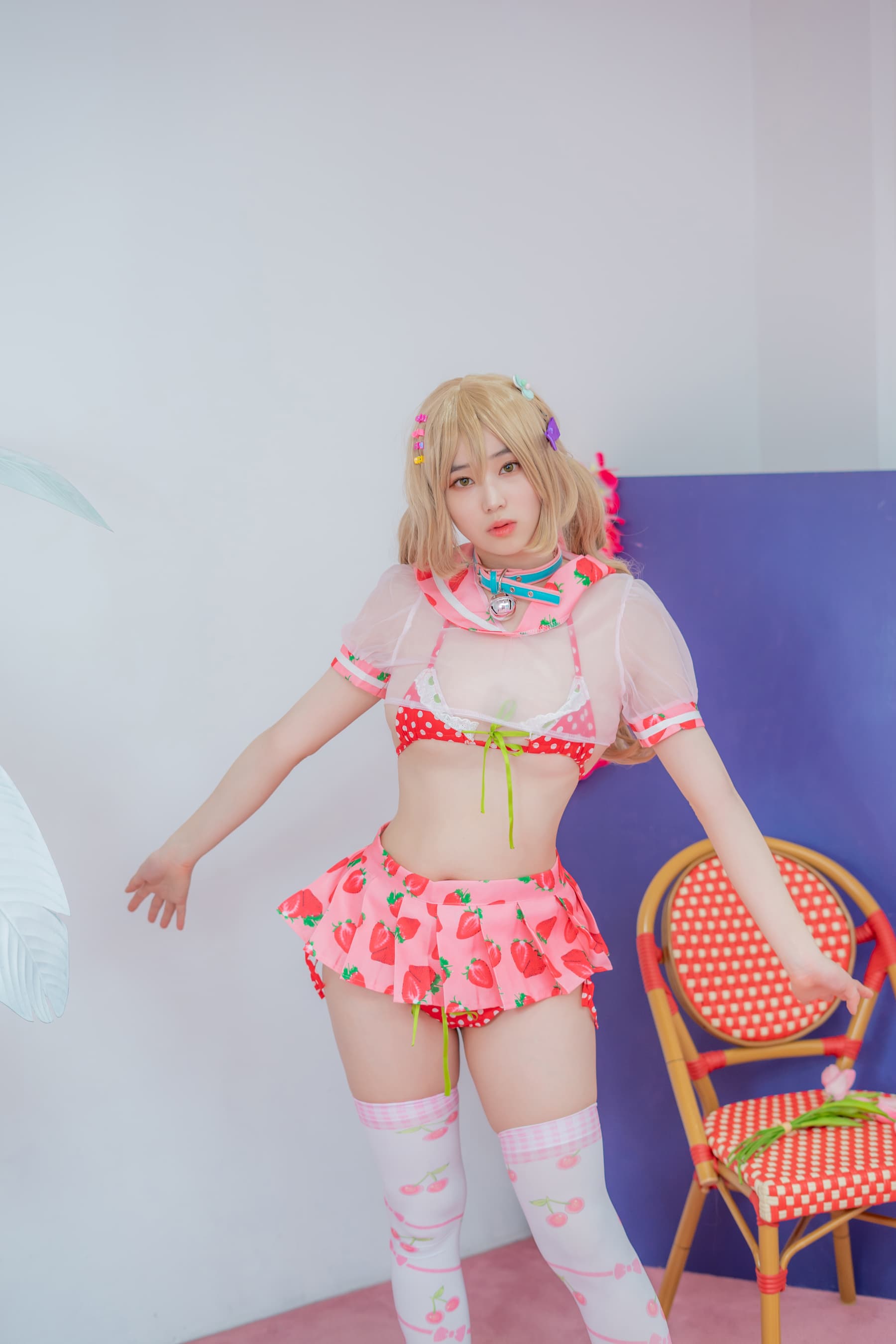 NO.058 CREAMSODA Over knee socks – [Bambi] - 喵图录