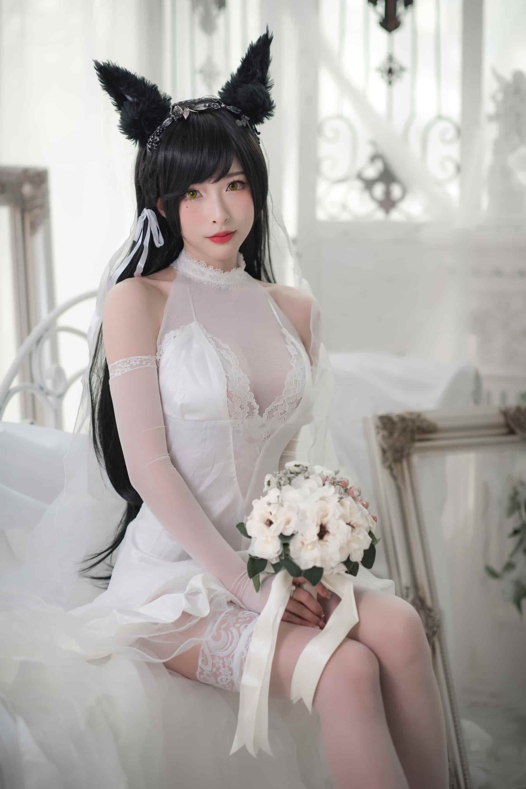 NO.014 爱宕婚纱 – [清水由乃] - 喵图录