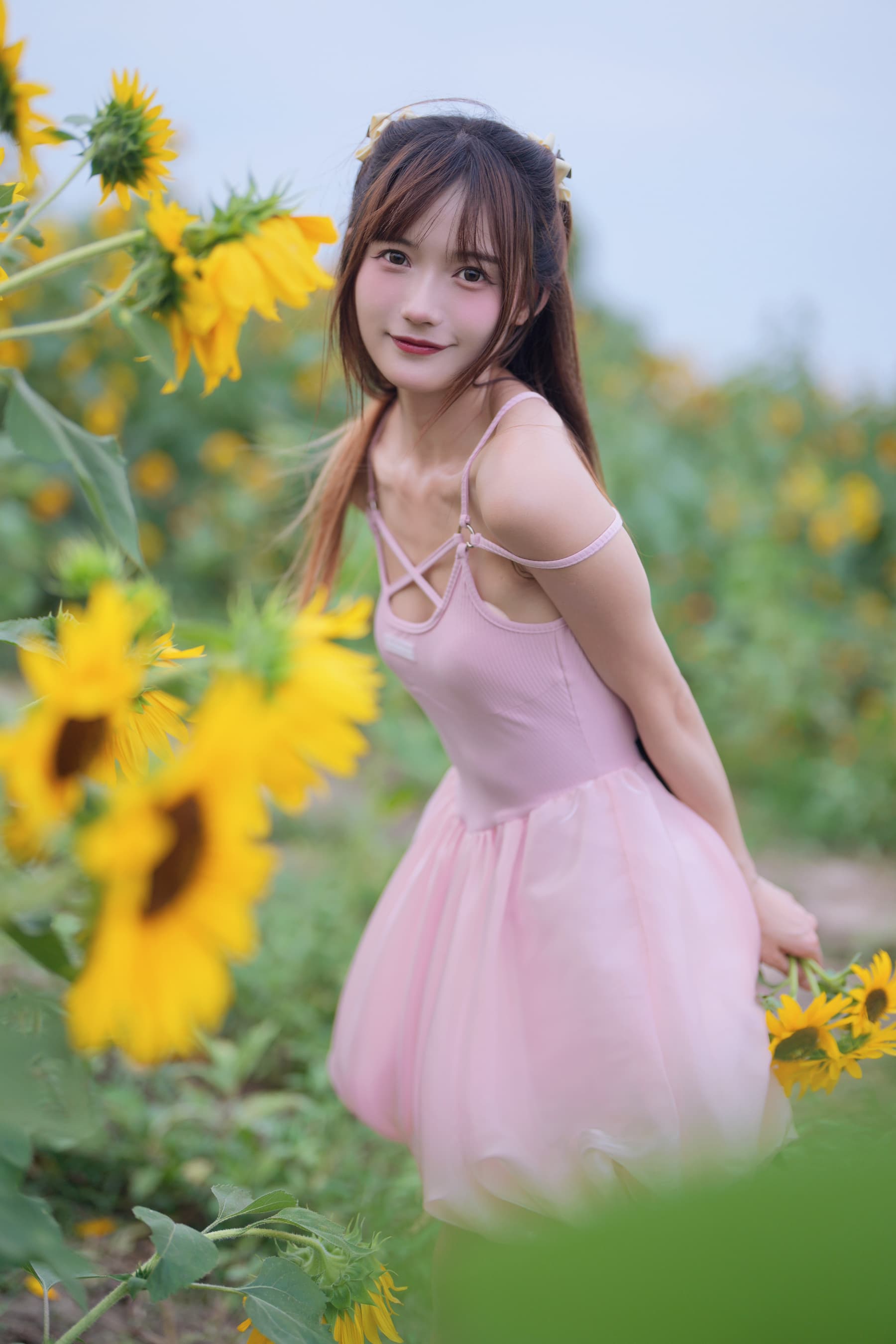 NO.154 蓝调向日葵少女 – [兔子Zzz不吃胡萝卜] - 喵图录