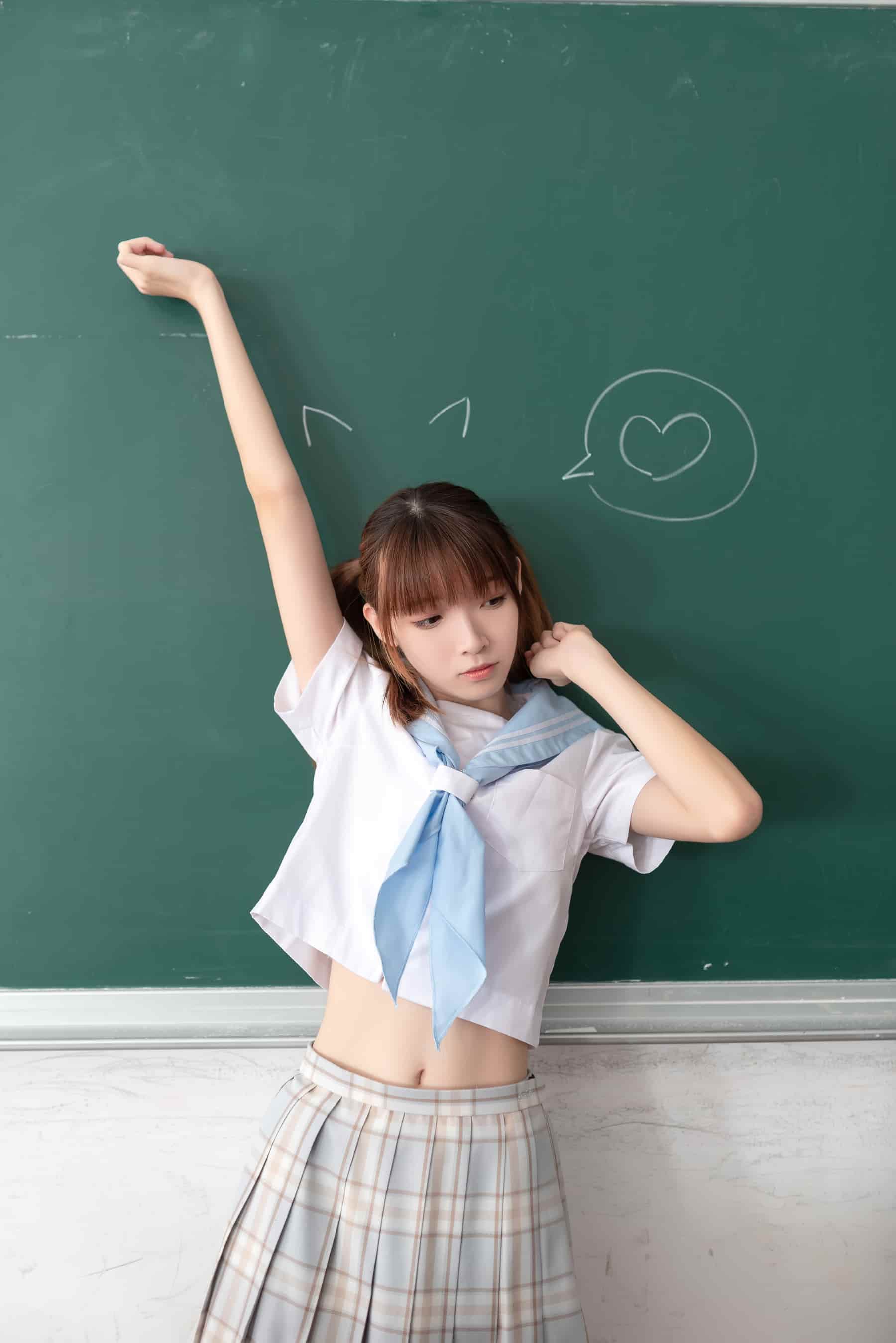 NO.041 教室水手服白丝 – [风之领域] - 喵图录