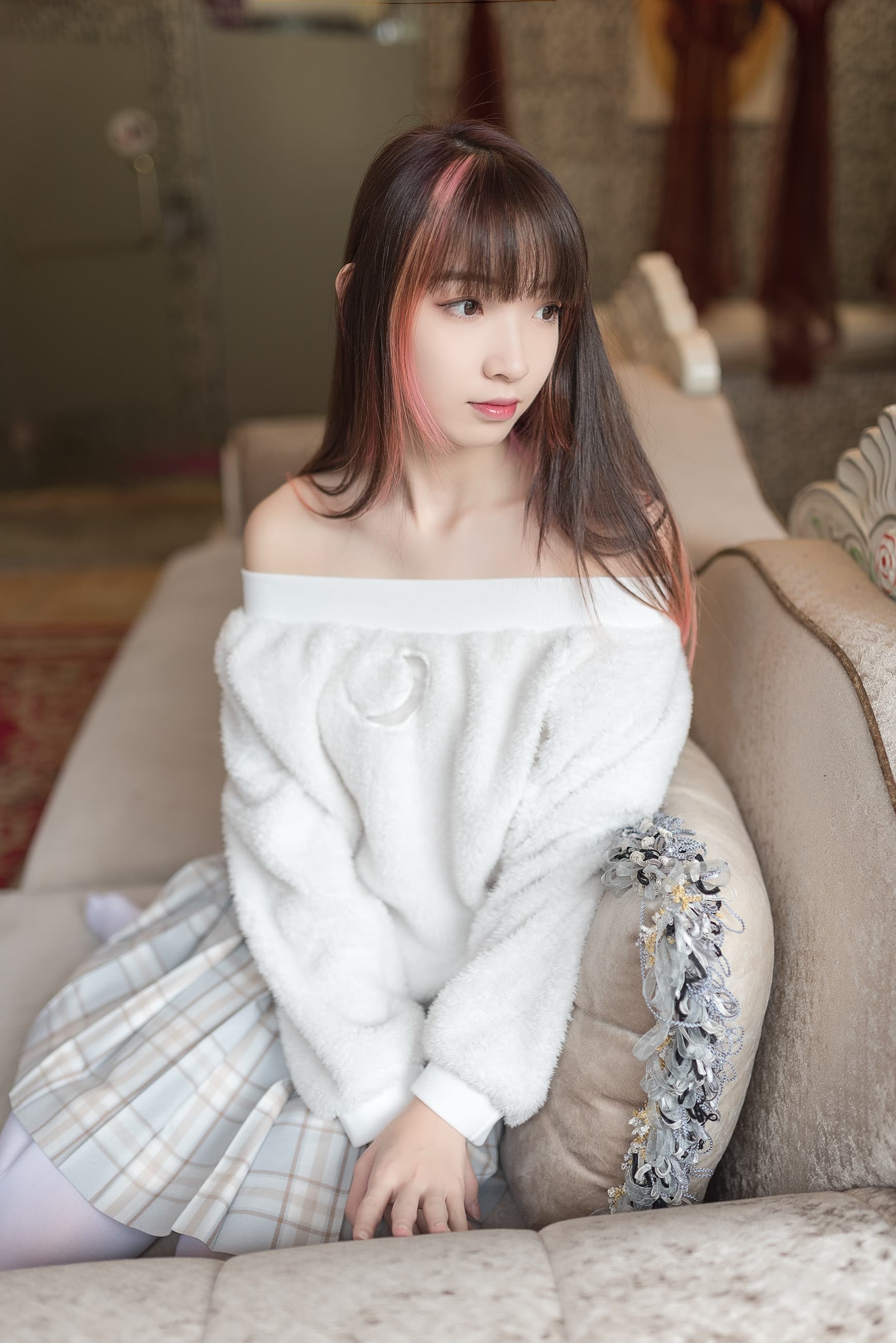 NO.013 富贵少女白丝 – [风之领域] - 喵图录