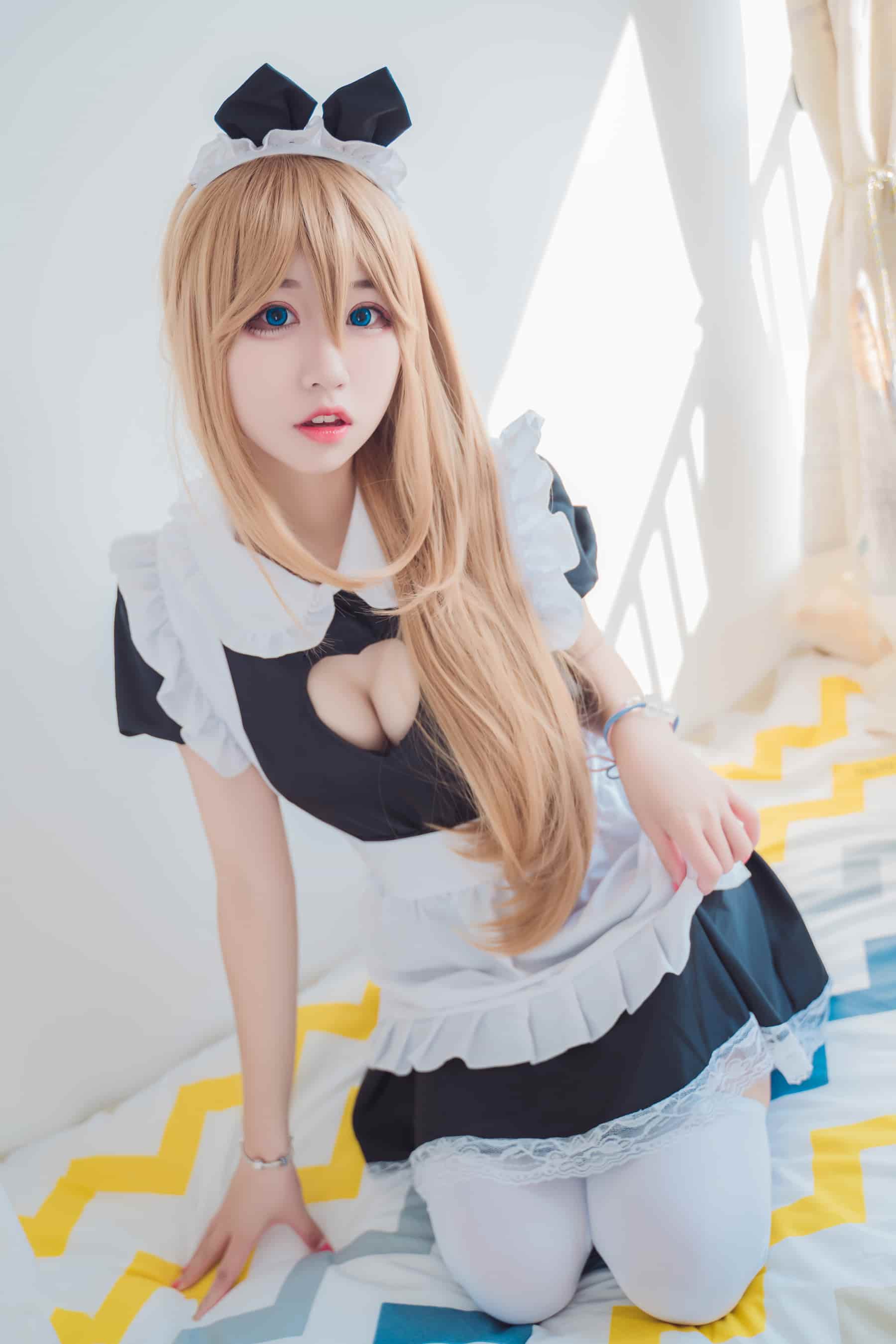 NO.017 猫猫的女仆装 – [猫君君_MaoJun] - 喵图录