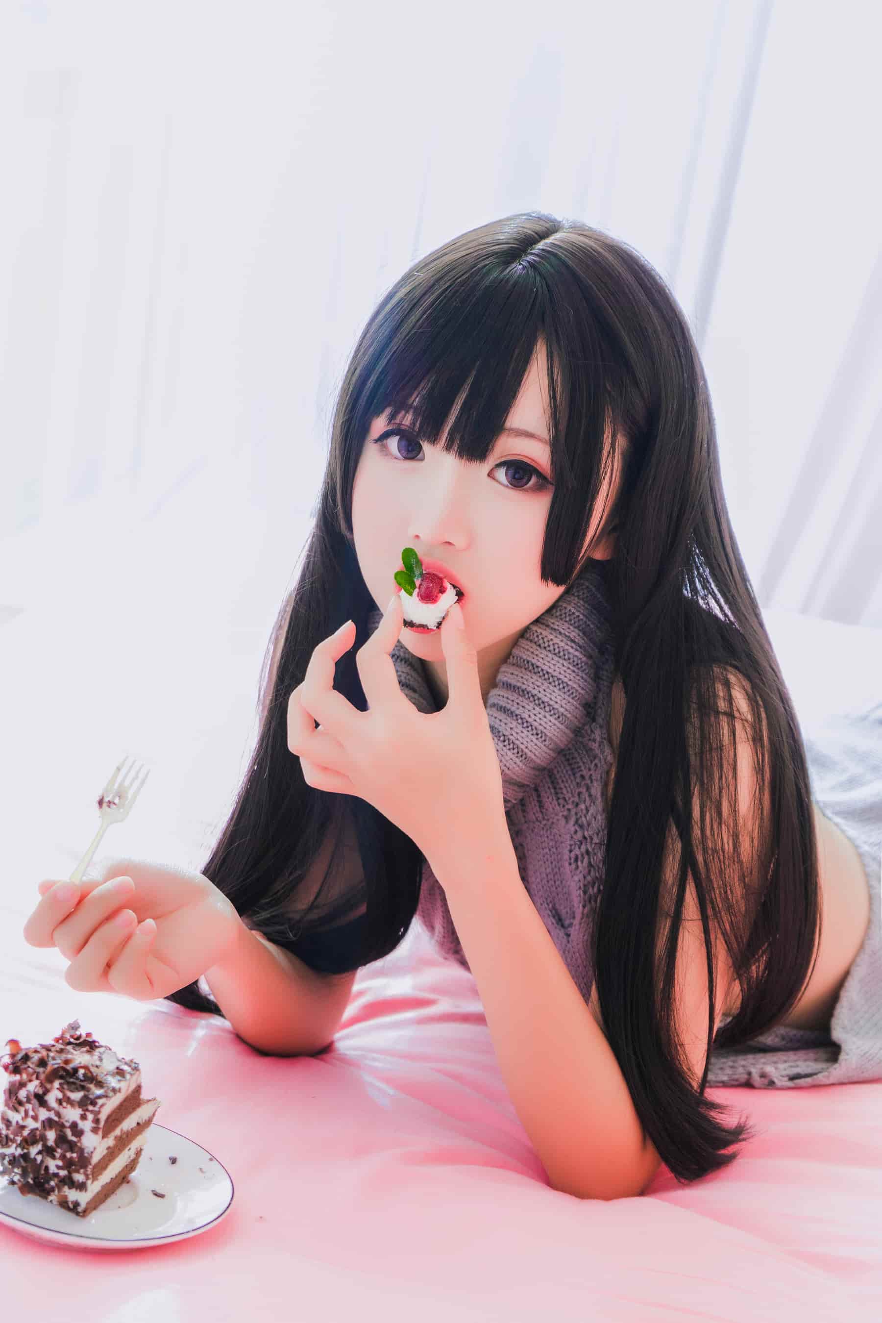 NO.006露背毛衣 – [面饼仙儿] - 喵图录