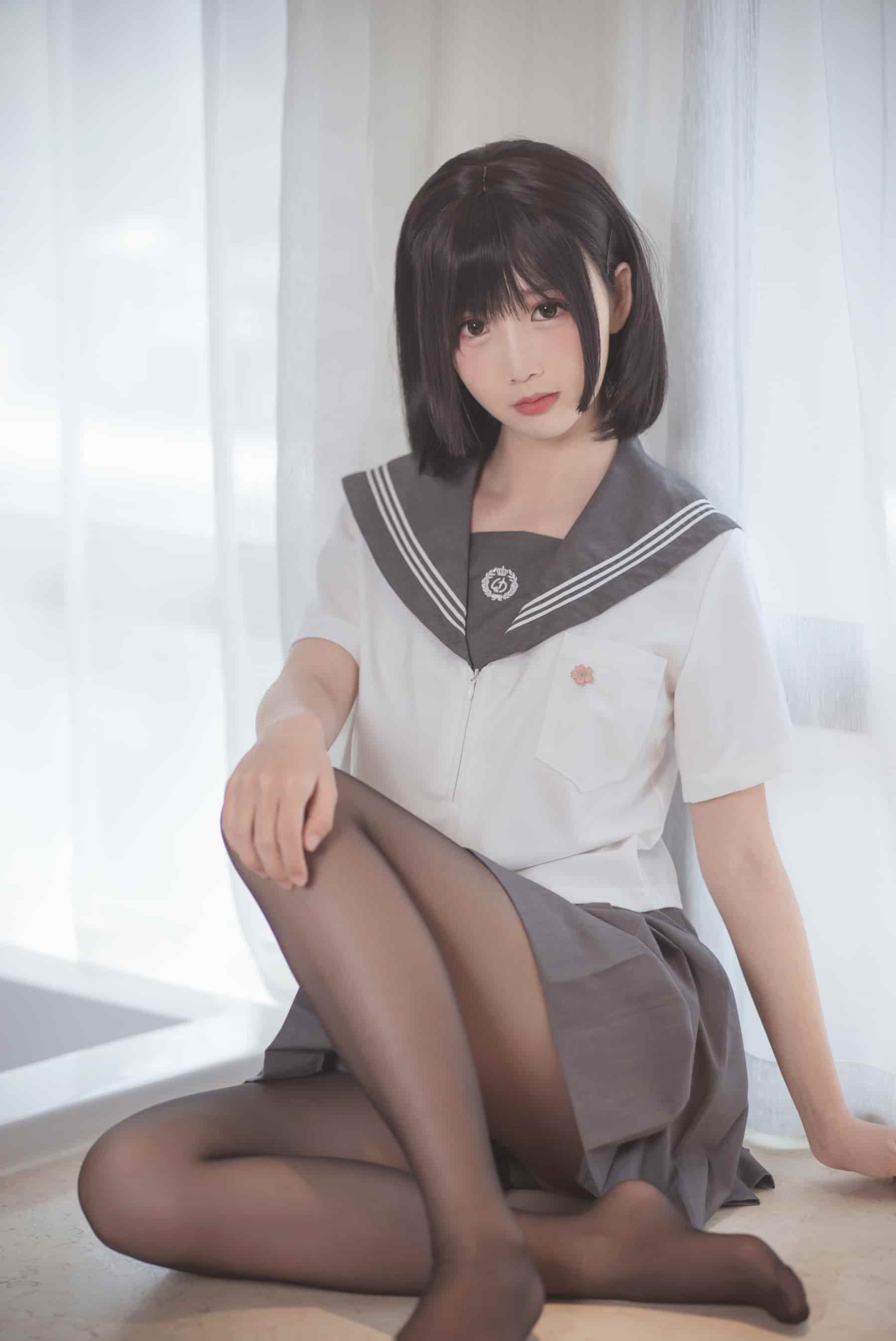 NO.016脑内少女黑丝JK – [面饼仙儿] - 喵图录