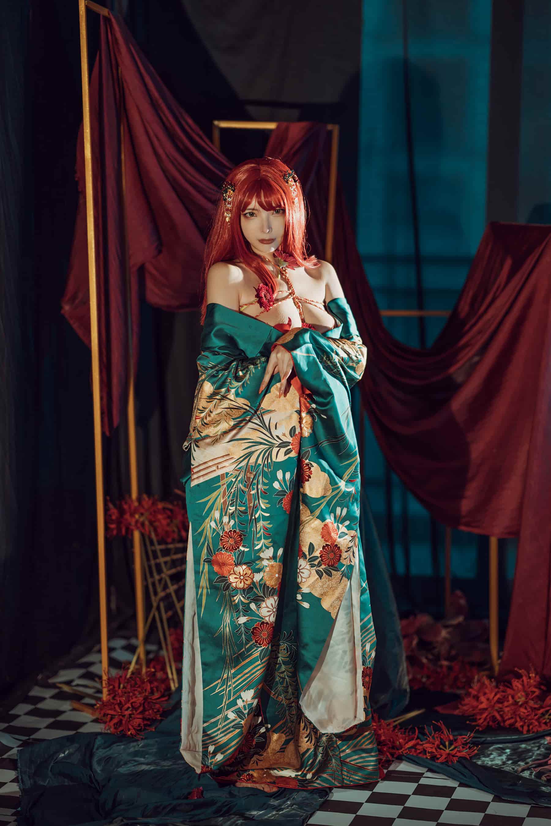 NO.047 和服 – [秋和柯基] - 喵图录