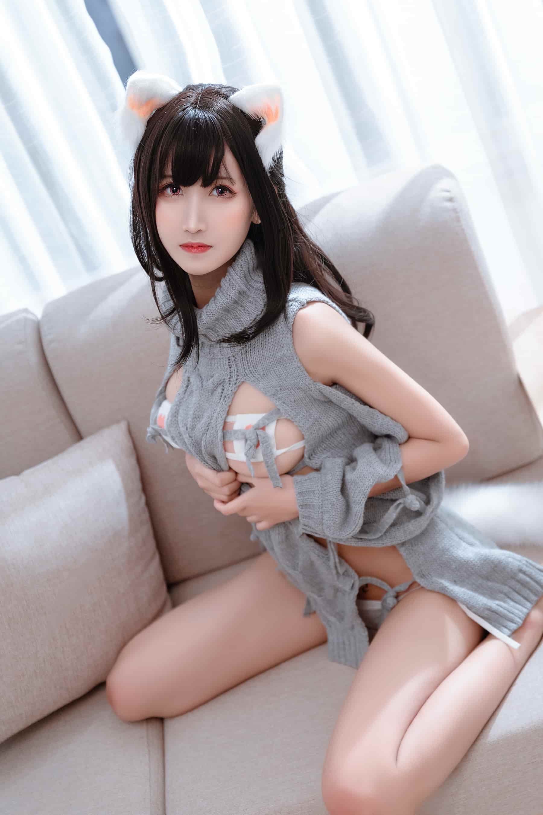 NO.055 绑带毛衣 – [三度_69] - 喵图录