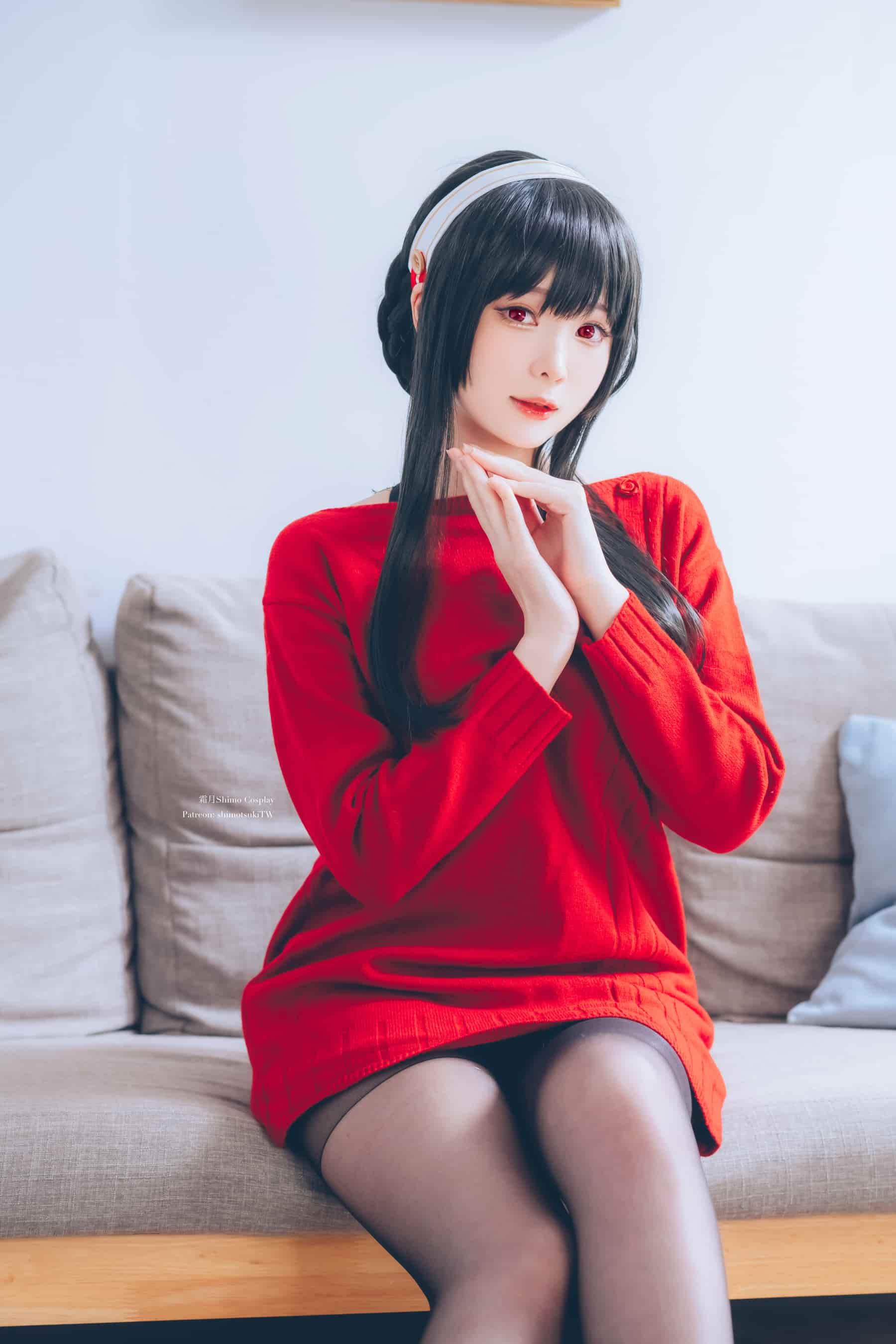 NO.095 Yor Forger Red Sweater – [霜月shimo] - 喵图录