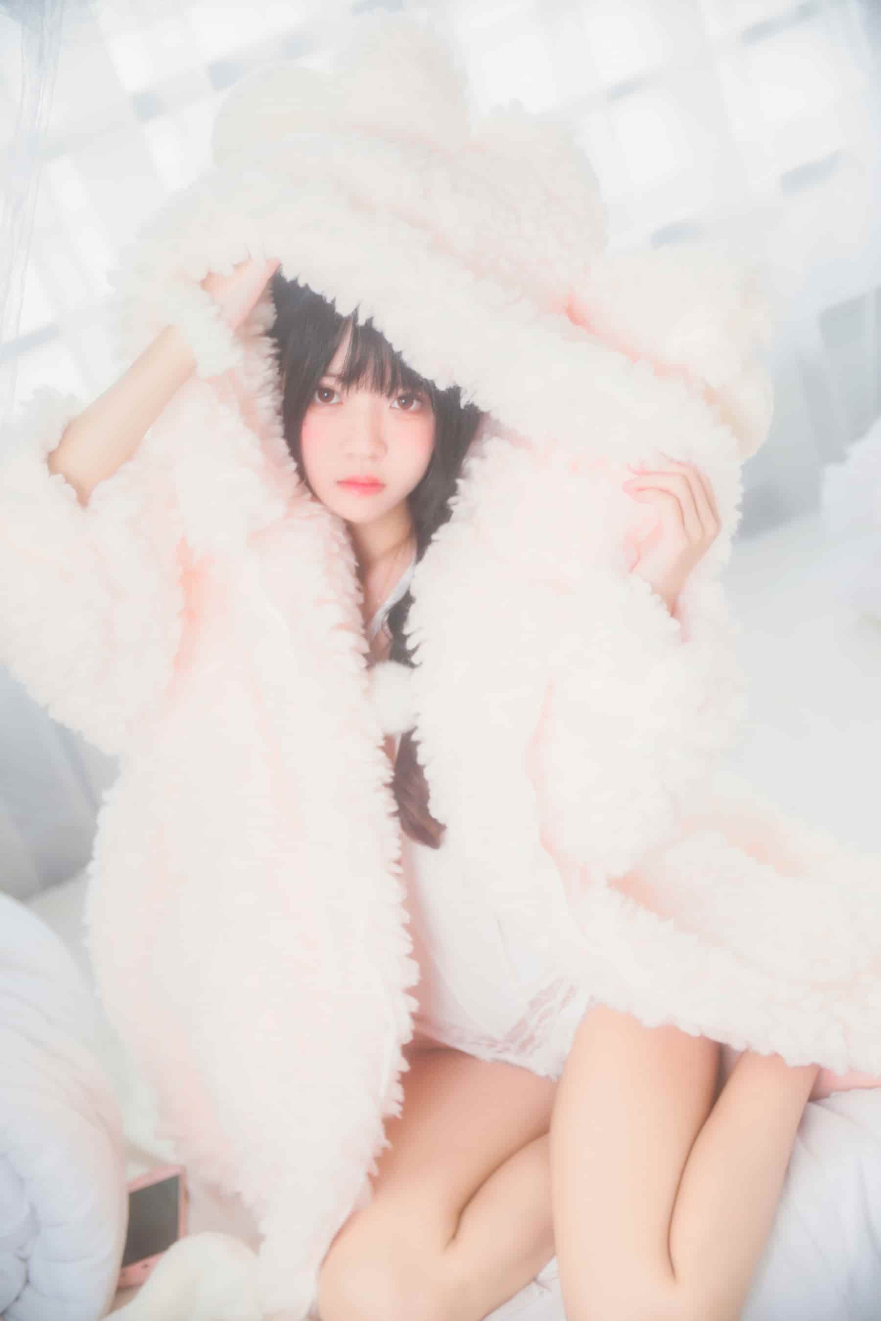 NO.016 冬眠 纯白私房 – [桜桃喵] - 喵图录