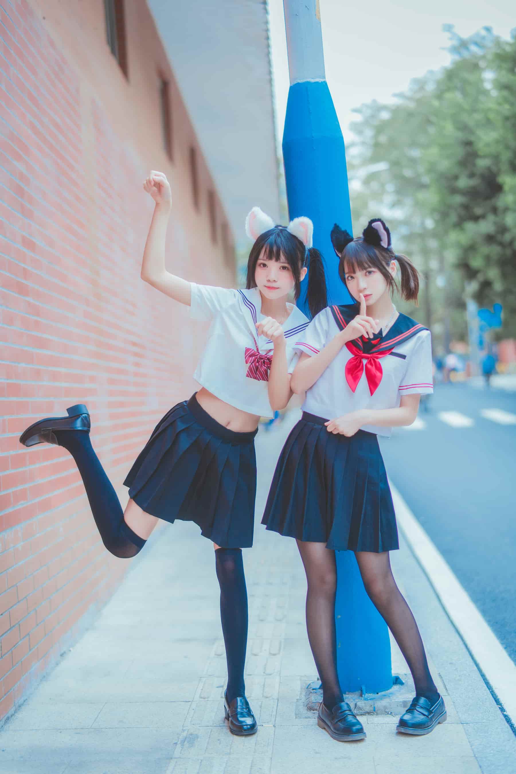 NO.022 &疯猫ss JK百合2 – [桜桃喵] - 喵图录