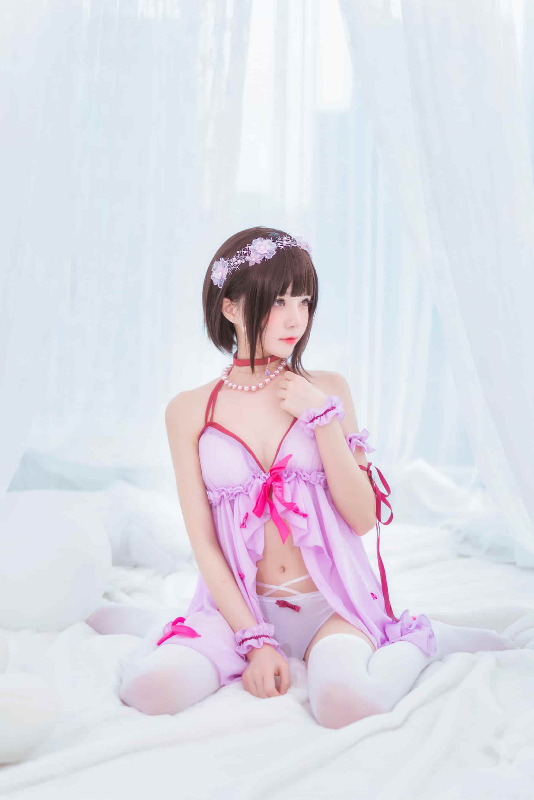 NO.031 加藤惠 小睡裙 – [桜桃喵] - 喵图录