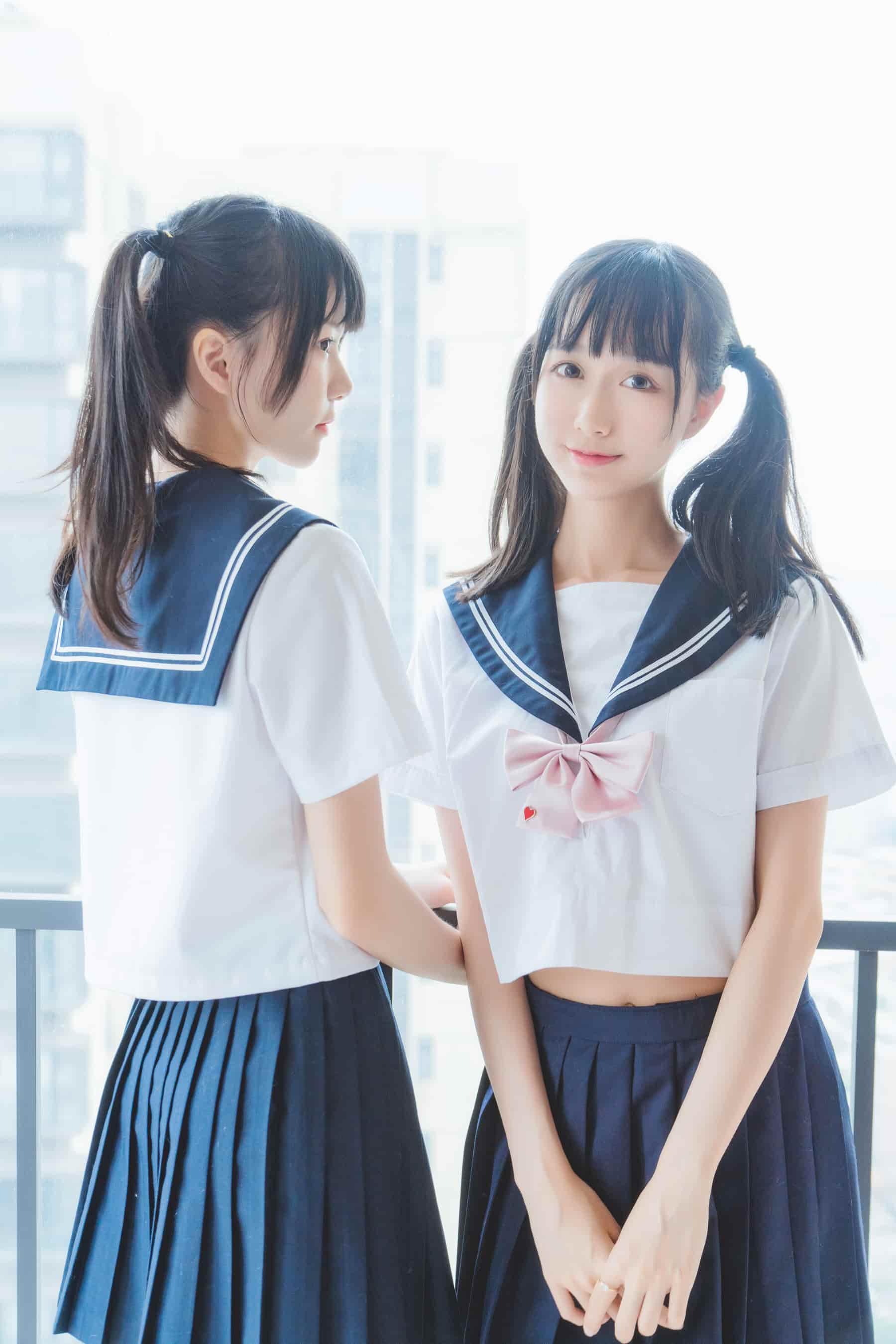 NO.067 她(制服×制服) – [桜桃喵] - 喵图录