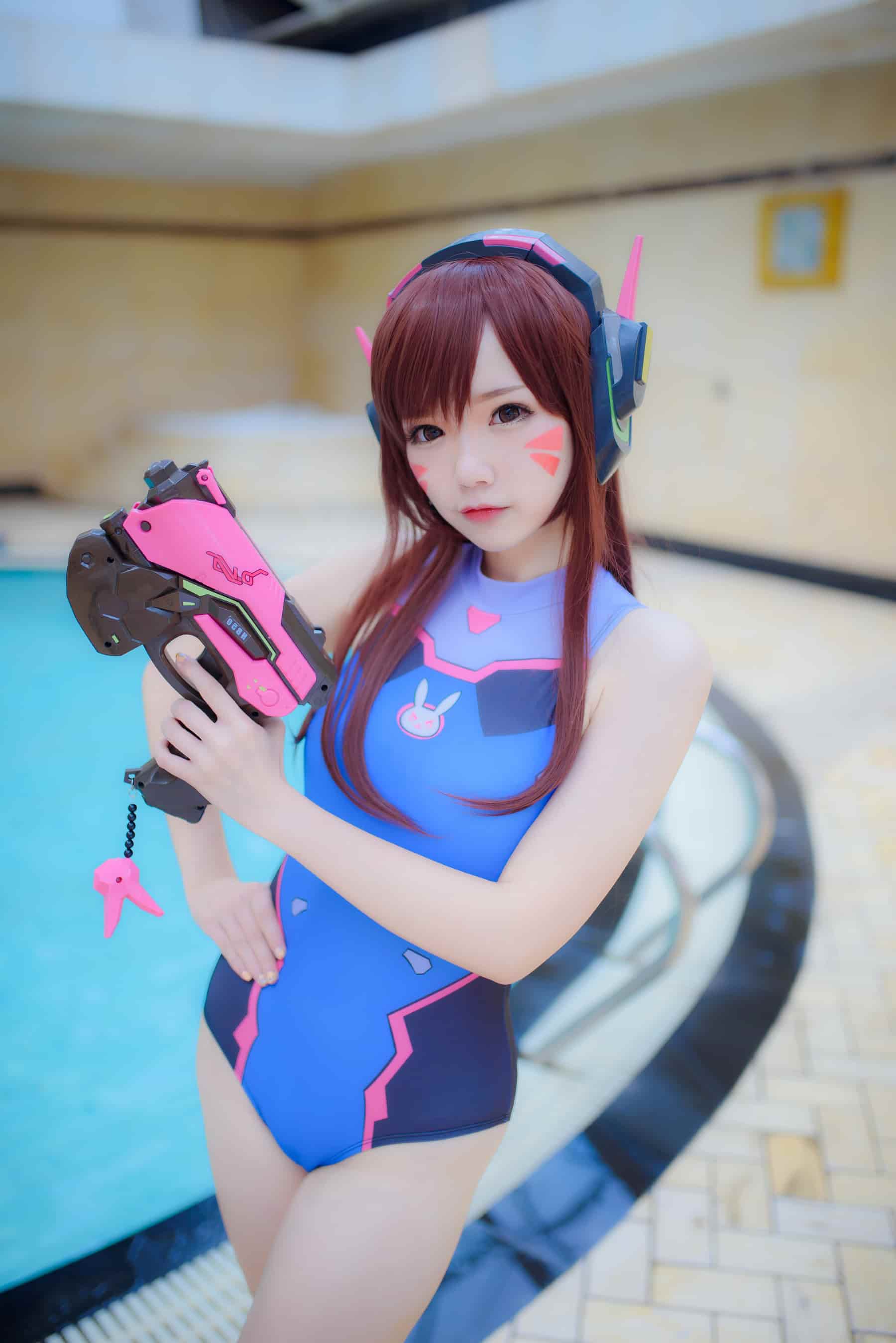 NO.018 自摄Vol.06 泳装D.va – [雪晴Astar ] - 喵图录