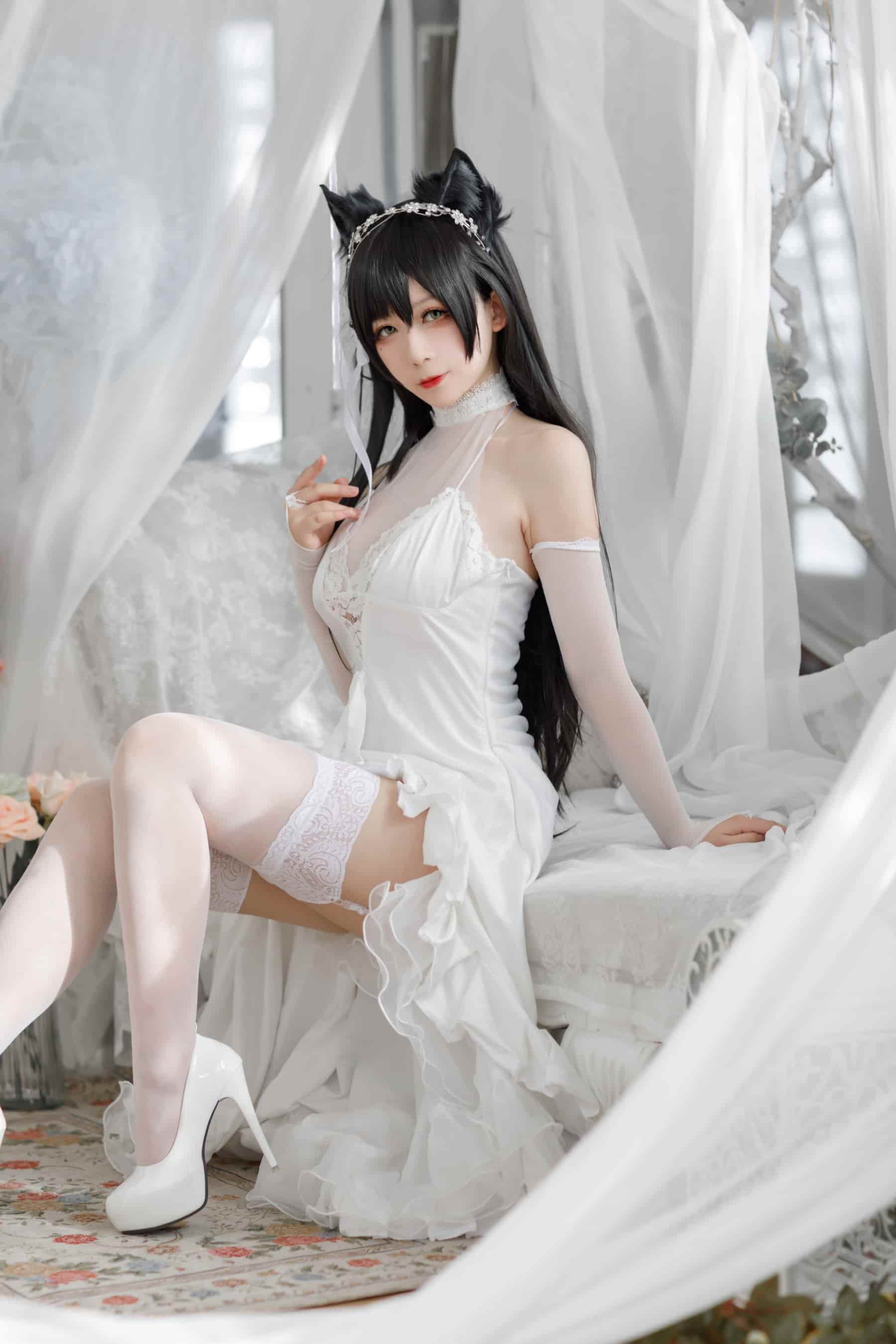 NO.019 爱宕花嫁 – [樱落酱w] - 喵图录