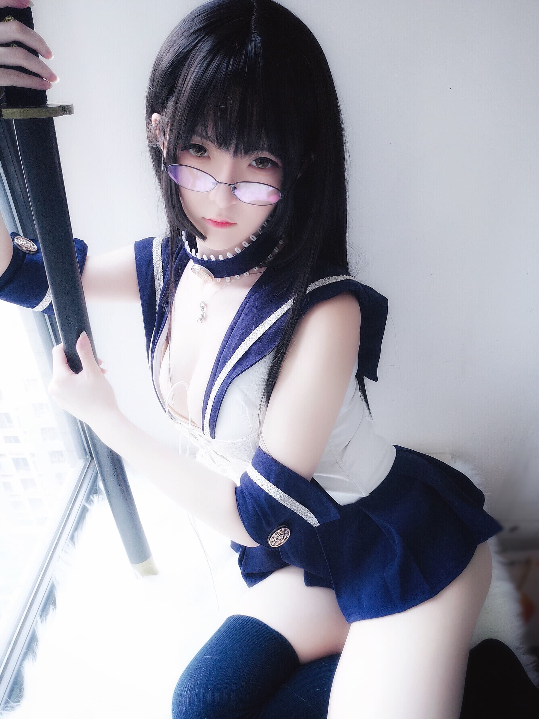 NO.027 武士刀与水手服 – [一小央泽] - 喵图录
