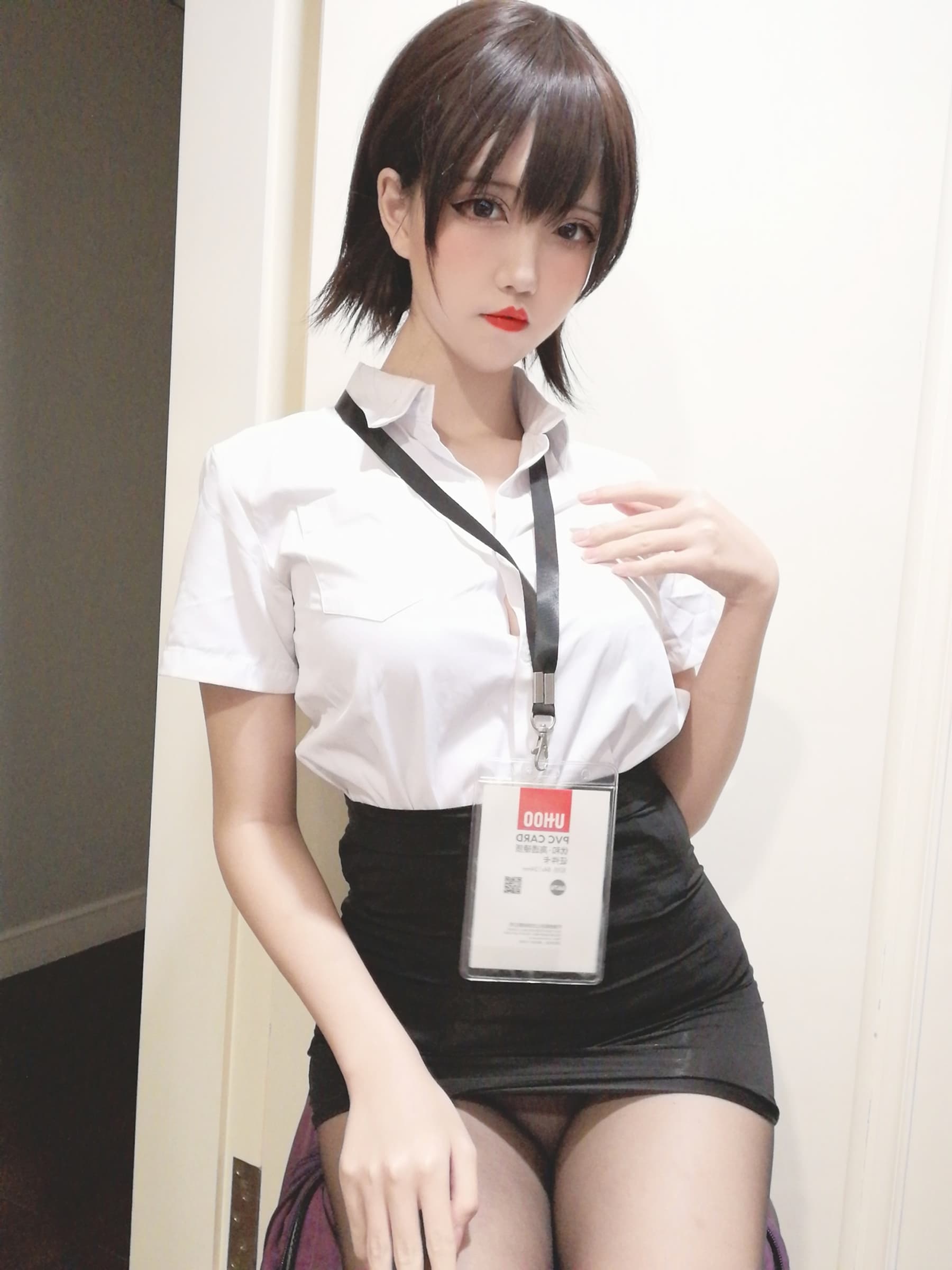 NO.002 黑丝OL – [阿薰kaOri] - 喵图录