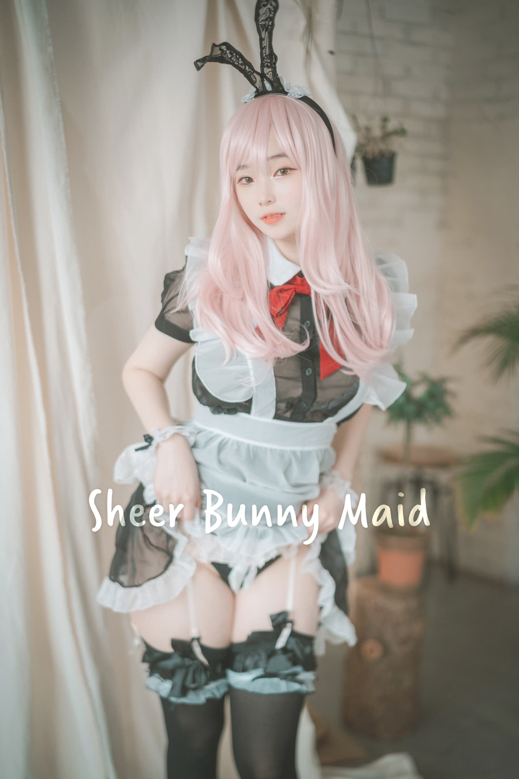 NO.064 DJAWA Sheer Bunny Maid – [Bambi] - 喵图录