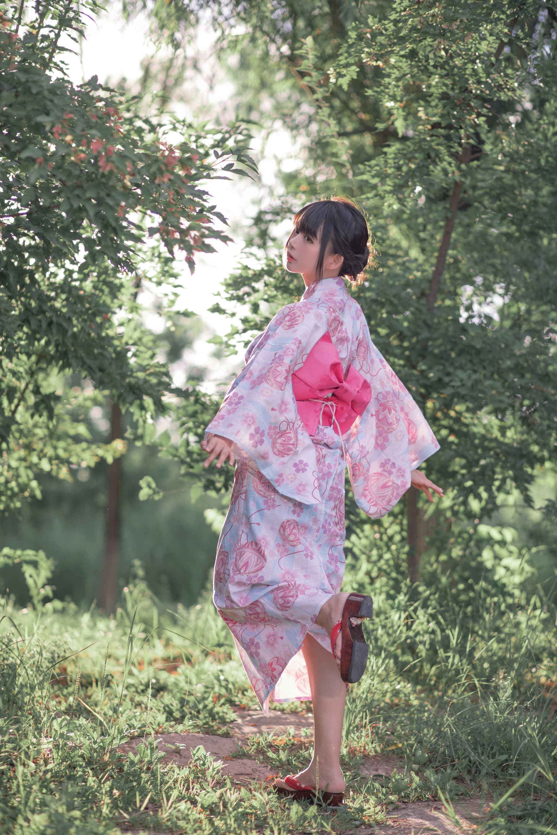 NO.002 和服超进化 – [黑猫猫] - 喵图录
