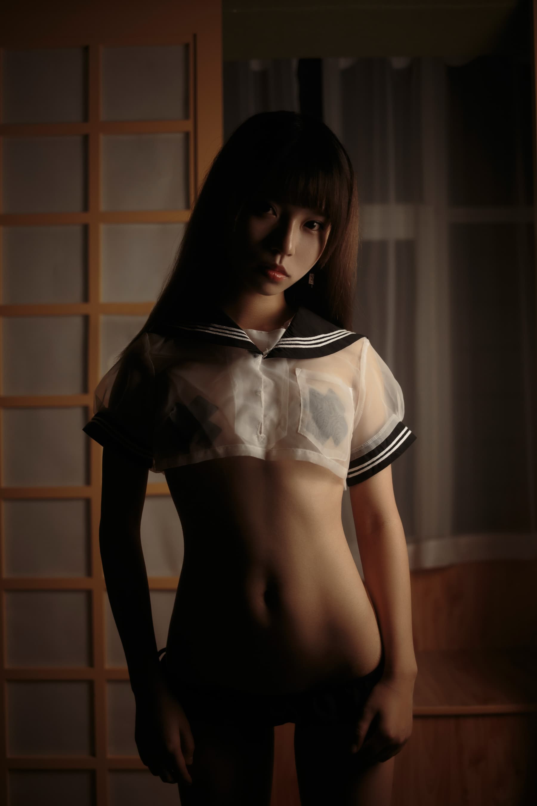 NO.030 透明水手服 – [白易子教主] - 喵图录