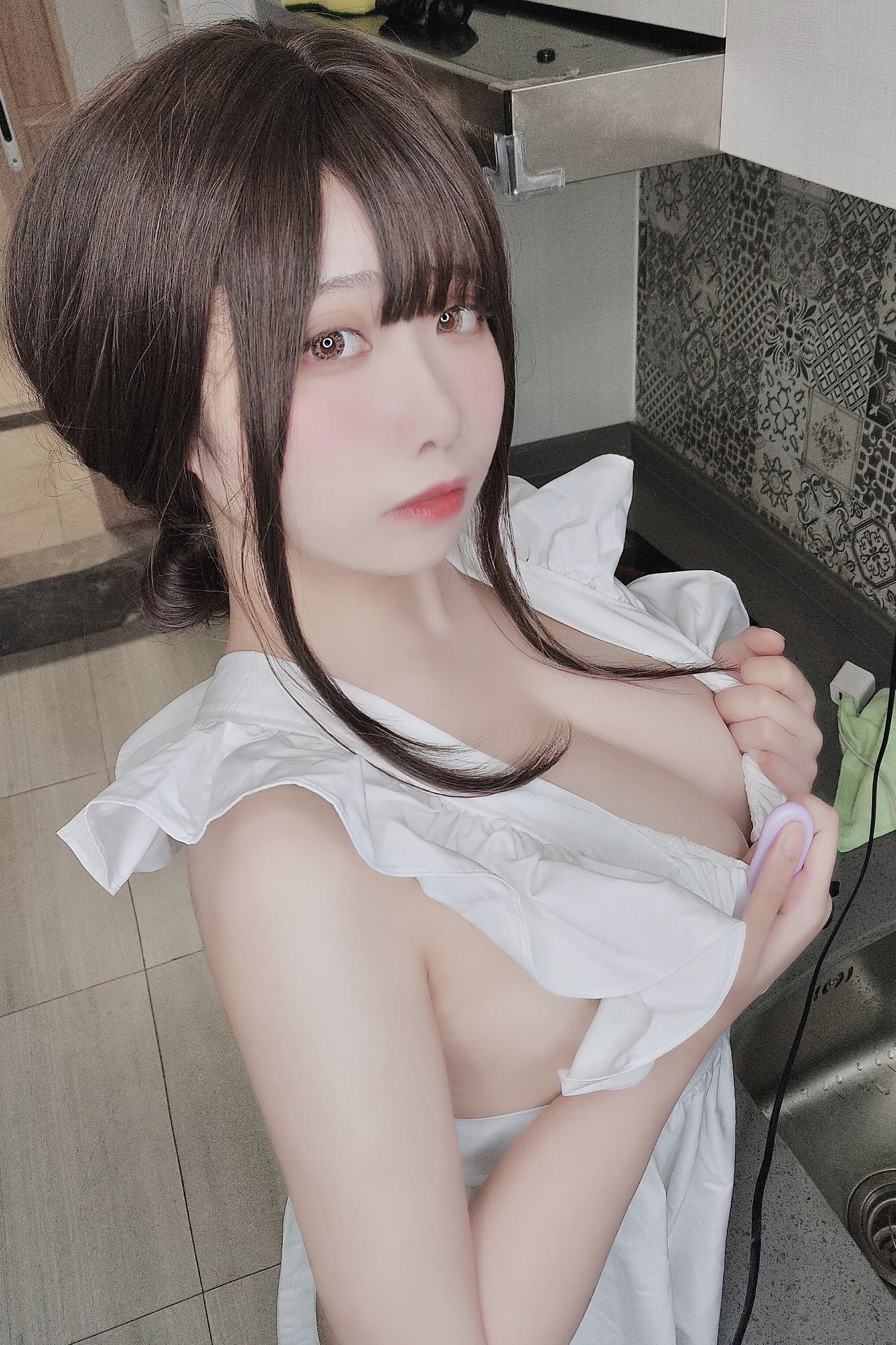 NO.016 围裙自拍 – [贞子蜜桃] - 喵图录